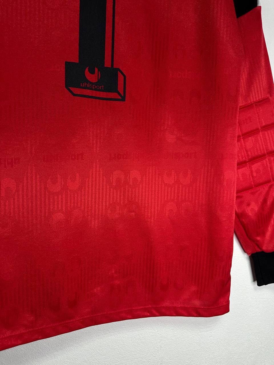 Other Uhlsport Goalkeeper Soccer Jersey Red Long Sleeve Vintage XL Size US XL / EU 56 / 4 - 9 Thumbnail