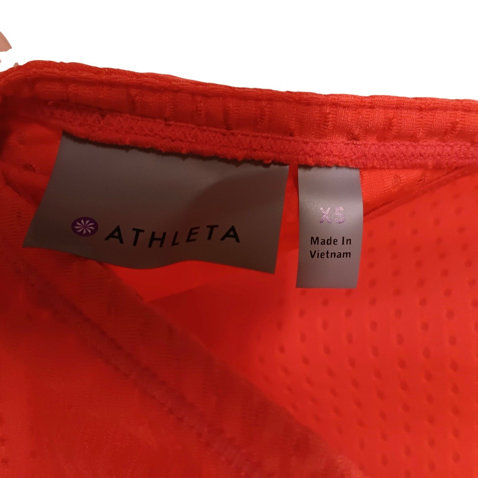 Athleta Athleta Women's Orange Athletic Racerback Tank Top Size XS Size XS / US 0-2 / IT 36-38 - 5 Thumbnail