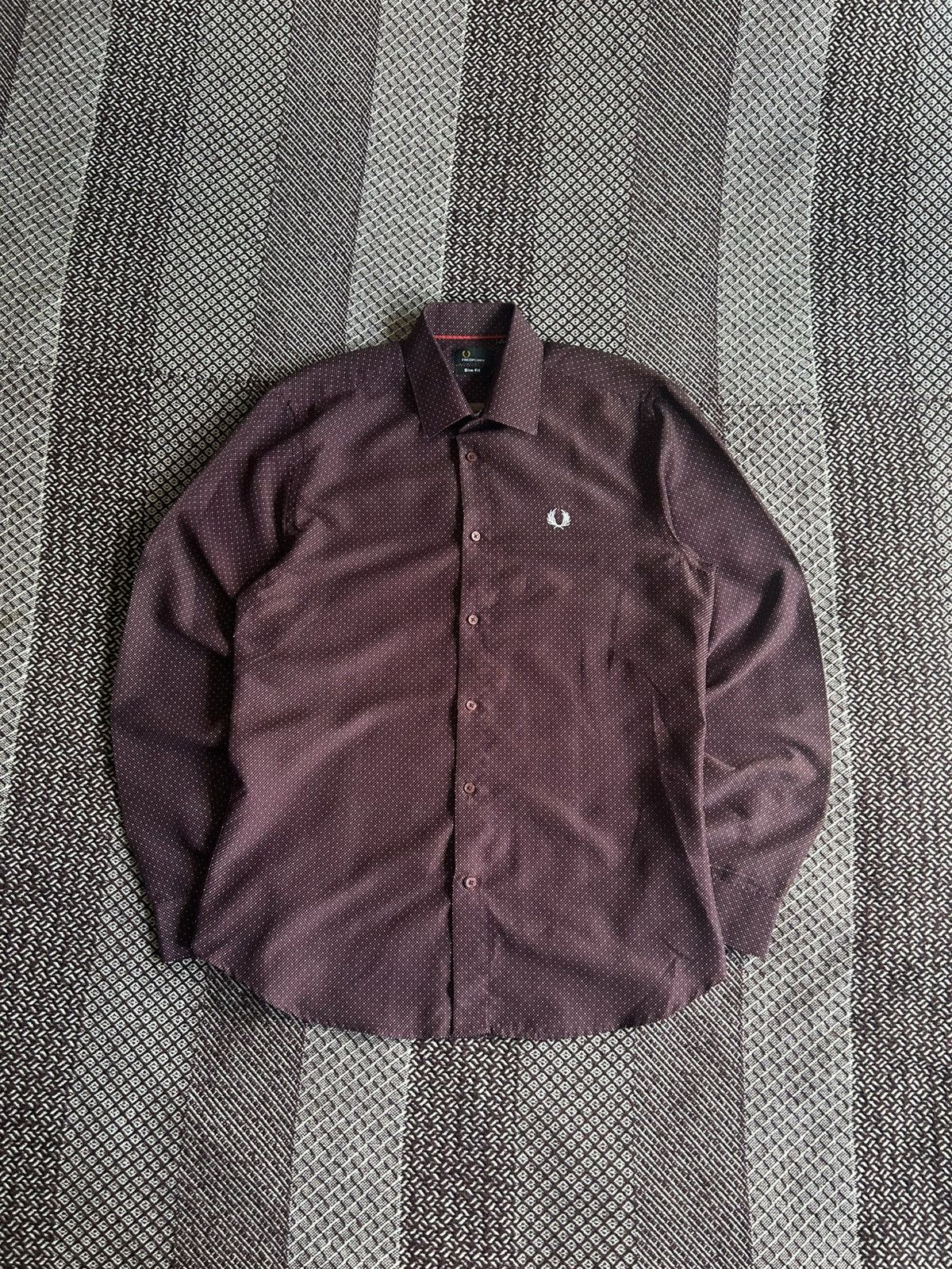 Fred Perry Fred Perry Casual Shirt Streetwear Type Size M Slim Fit Size US M / EU 48-50 / 2 - 1 Thumbnail
