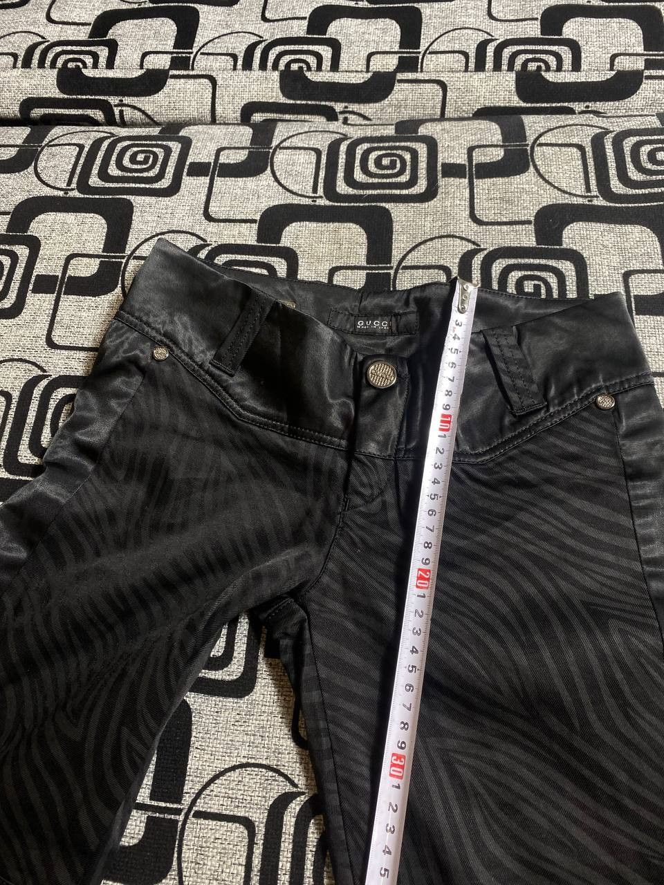 Japanese Brand Crazy Crash Dirty Baggy Faded Jean Japan Avant Garde Style Size US 26 / EU 42 - 15 Thumbnail
