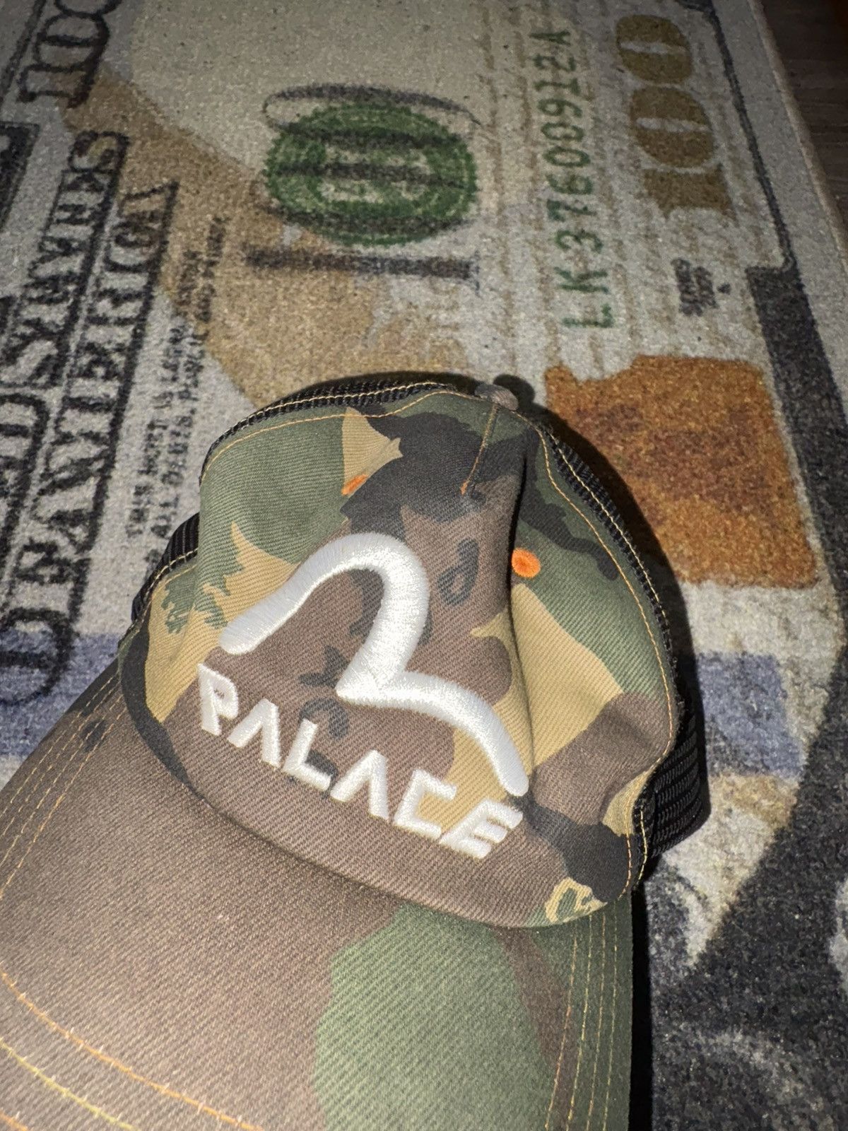 Evisu × Palace Palace x Evisu Denim Mesh Trucker Cap Camo Size ONE SIZE - 2 Thumbnail