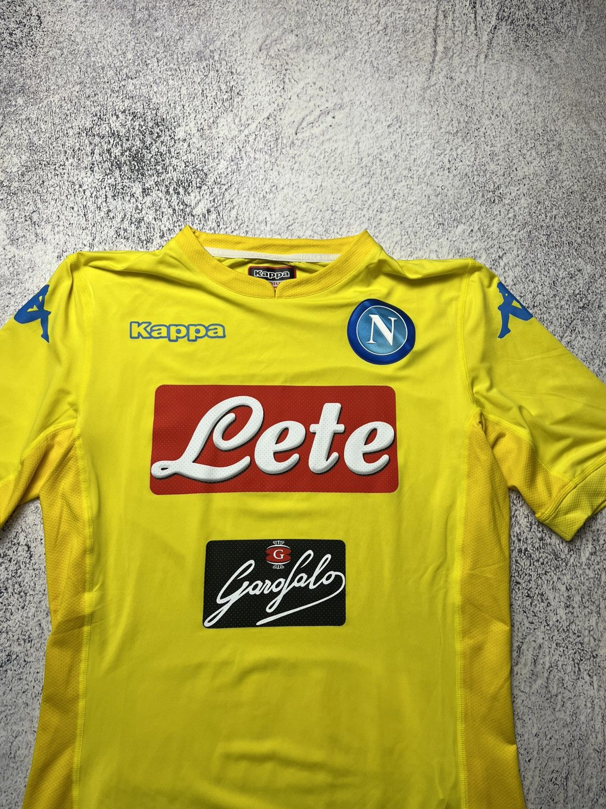 Kappa Napoli Jersey 2017 2018 Away Size M Shirt Kappa BNWT Size US M / EU 48-50 / 2 - 6 Thumbnail