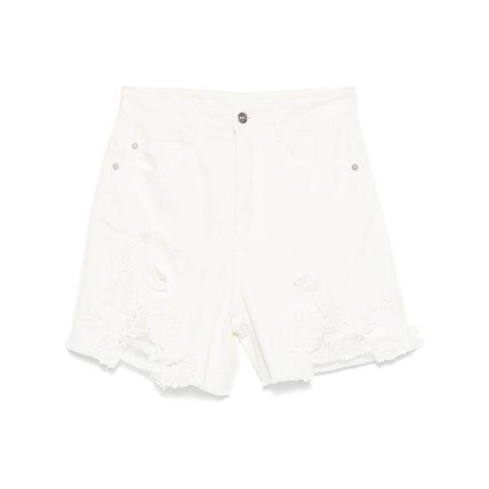 Ermanno Scervino ERMANNO SCERVINO Women Shorts & Burmudas D467P323IHRY 14300 WHITE Size 28" / US 6 / IT 42 - 1 Thumbnail