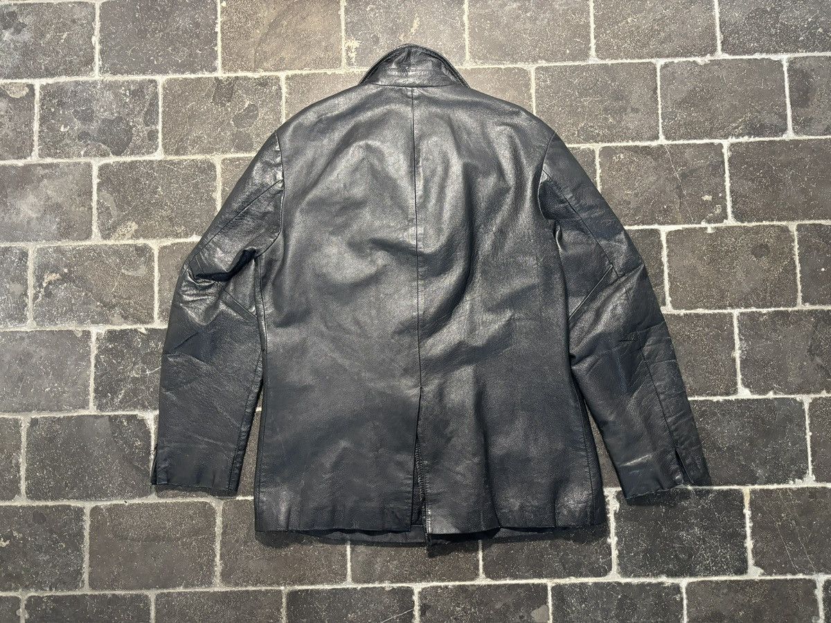 Diesel 1990s Diesel Leather Jacket Vintage Diesel Jeans Trench Mid Size US L / EU 52-54 / 3 - 17 Thumbnail