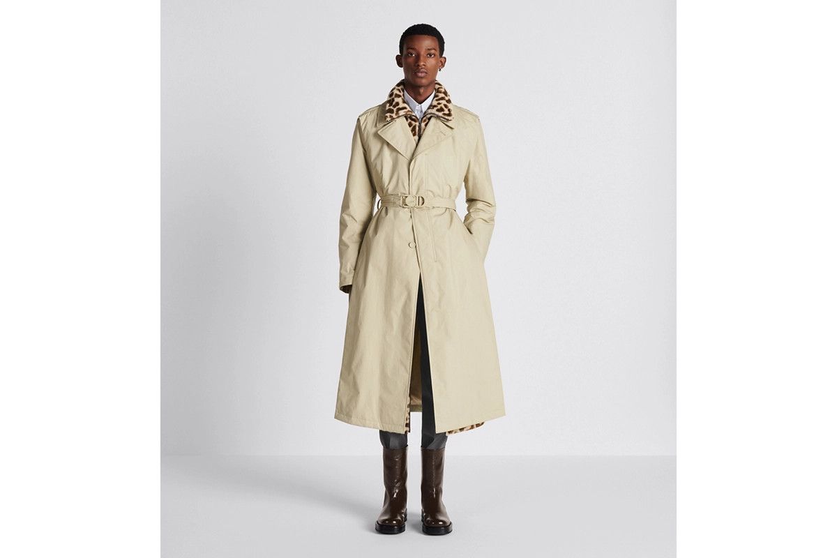 Dior o1w1db11024 Convertible Coat in Beige Size US M / EU 48-50 / 2 - 8 Thumbnail