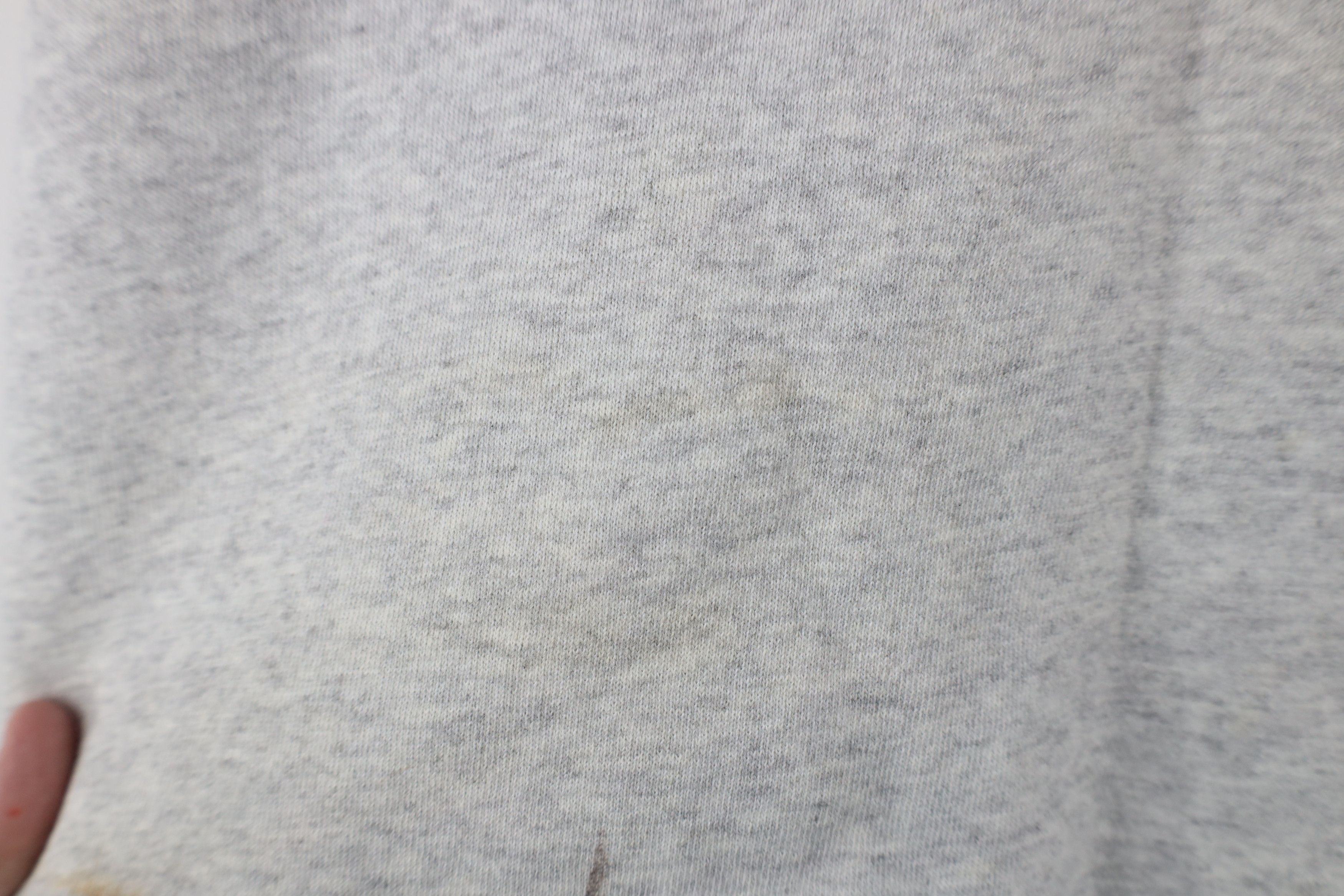 Vintage Vintage 90s Streetwear Boxy Fit Sweatshirt Heather Gray Size US XXL / EU 58 / 5 - 7 Thumbnail