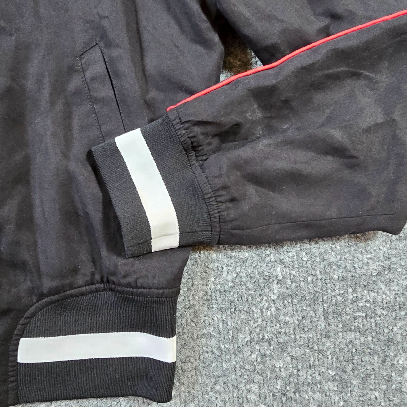 Rag & Bone Rag & Bone Jacket Womens XS Black Bomber Embroidery Satin Full Zip Casual Size XS / US 0-2 / IT 36-38 - 4 Thumbnail