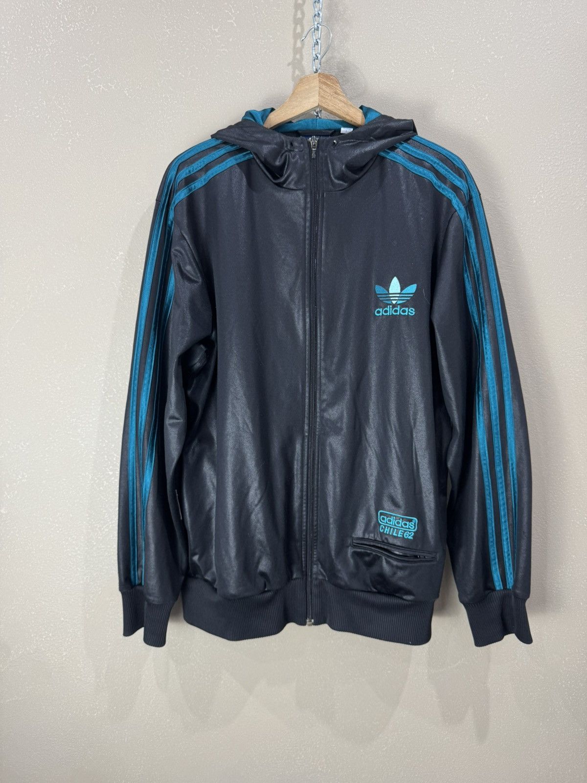 Adidas × Vintage Y2K zip jacket Adidas Chile 62 Bob Marley/Jamaica