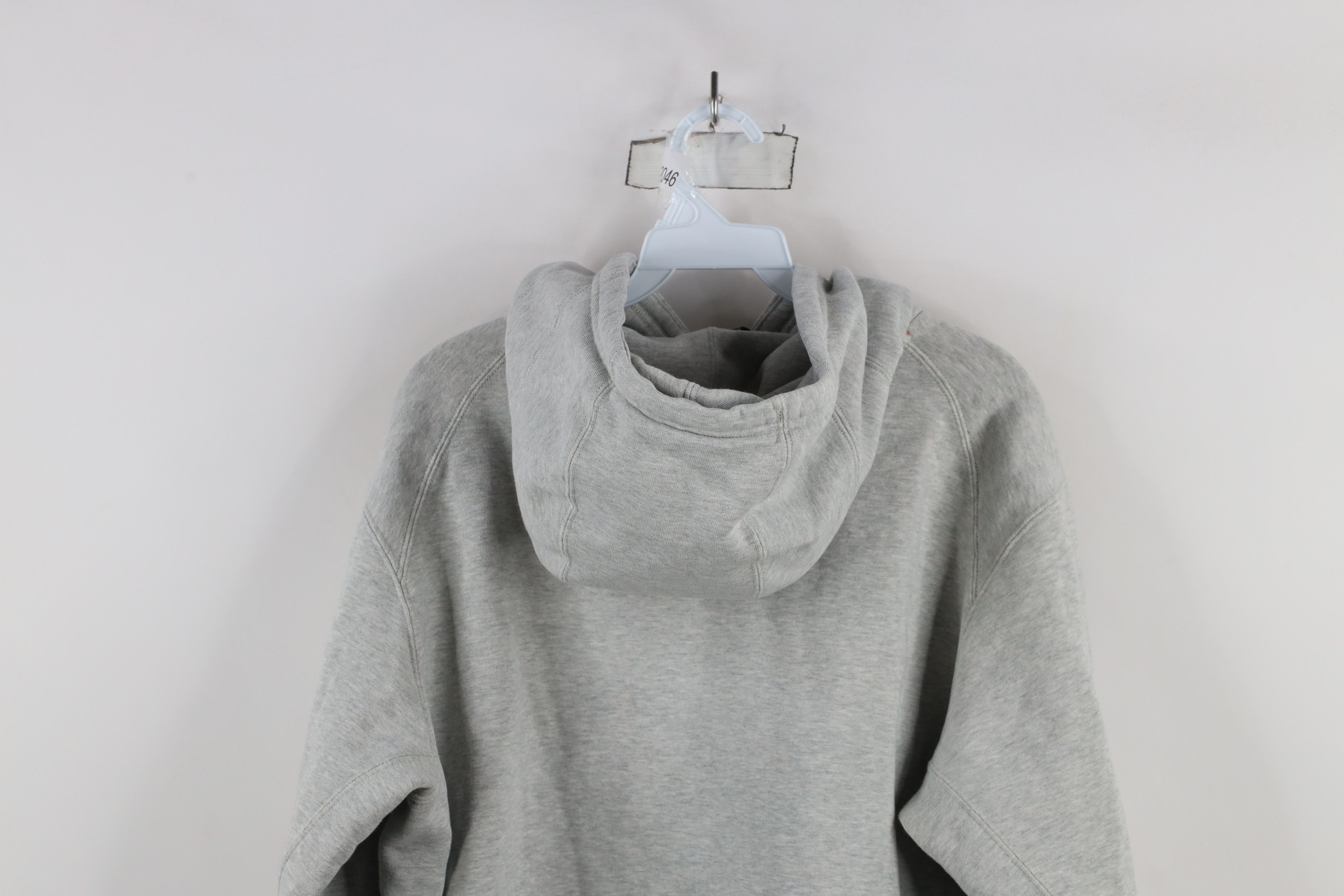 Nike × Vintage Nike Kyrie Irving Heavyweight Hoodie Sweatshirt Heather Gray Size L / US 10 / IT 46 - 13 Thumbnail