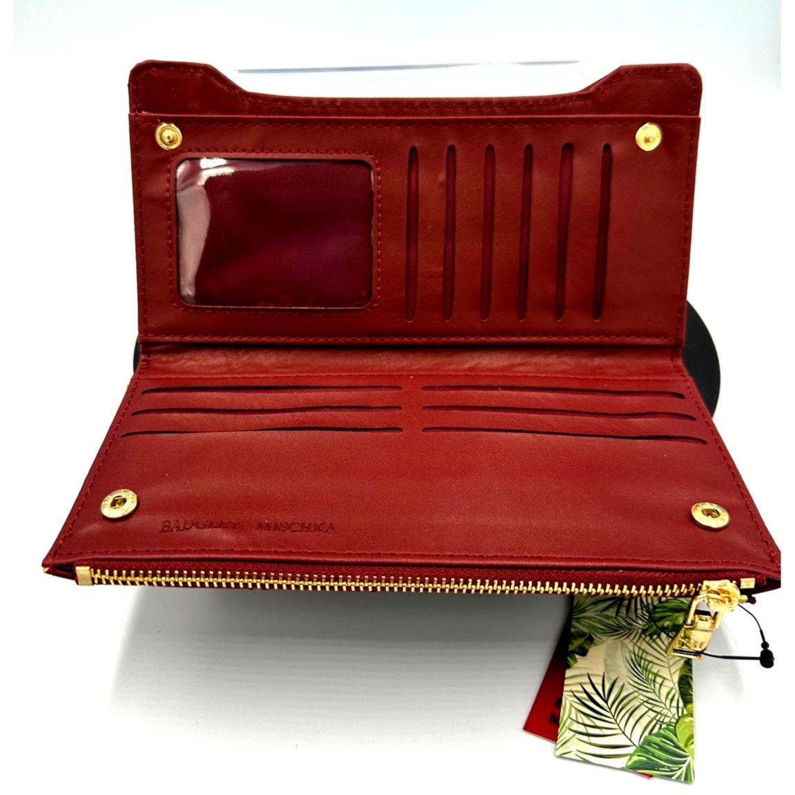 Badgley Mischka Badgley Mischka Quilted Long Wallet - Wine Size ONE SIZE - 7 Thumbnail