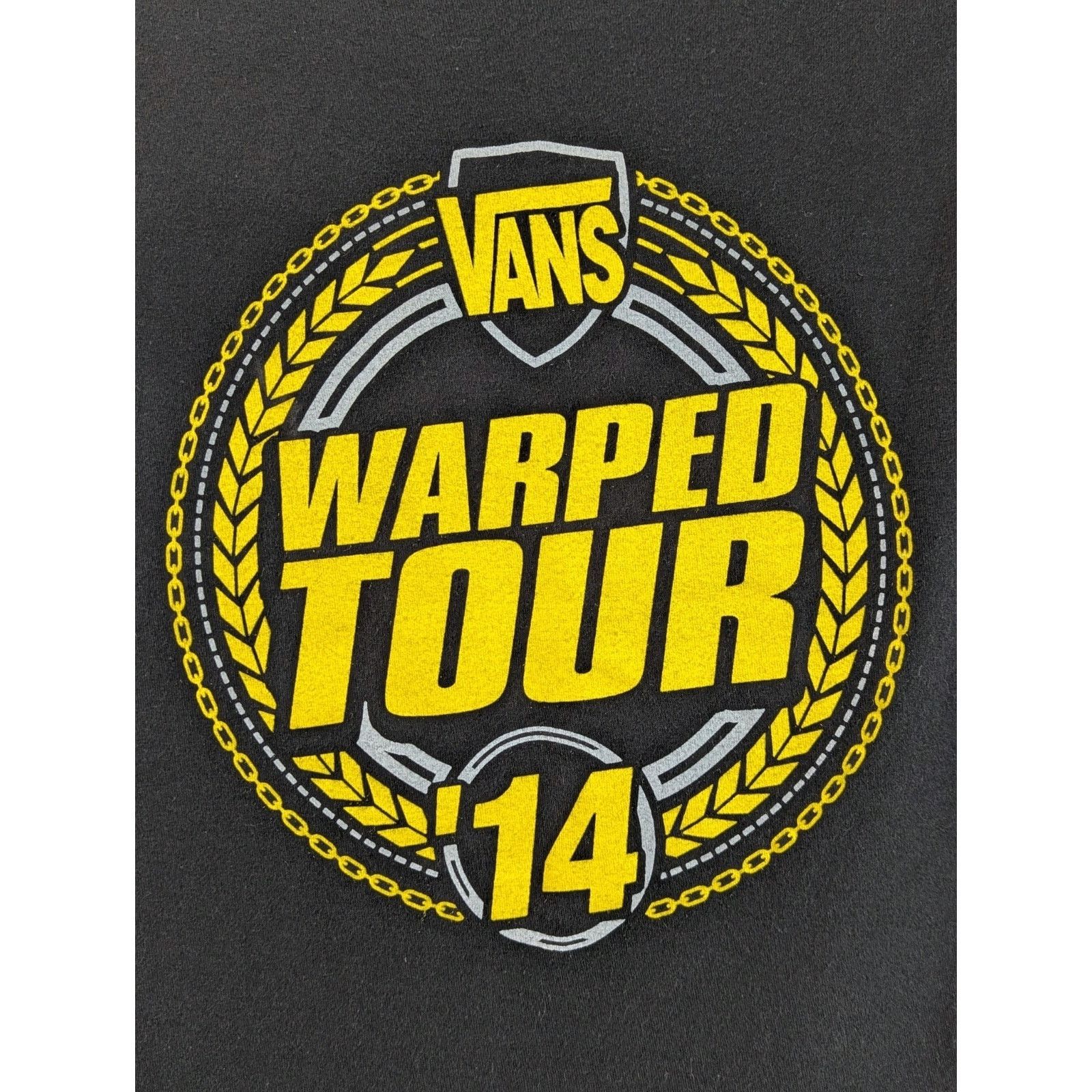 Tultex 2014 Vans Warped Tour Graphic Babydoll Tee - Women's M Size M / US 6-8 / IT 42-44 - 2 Thumbnail