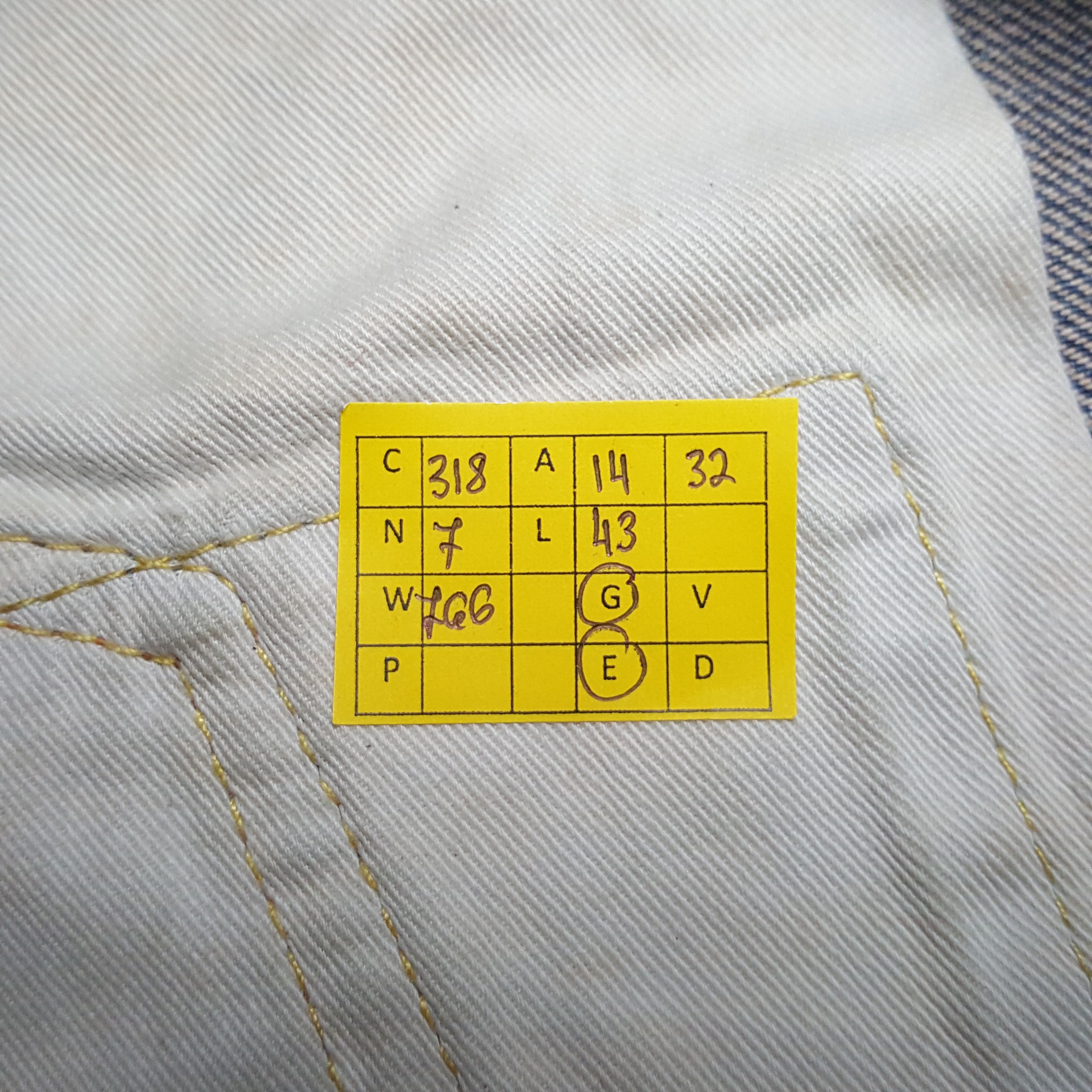Evisu Vintage Evisu Japanese Brand Daicock Custom Jeans C318N7 Size US 28 / EU 44 - 17 Thumbnail