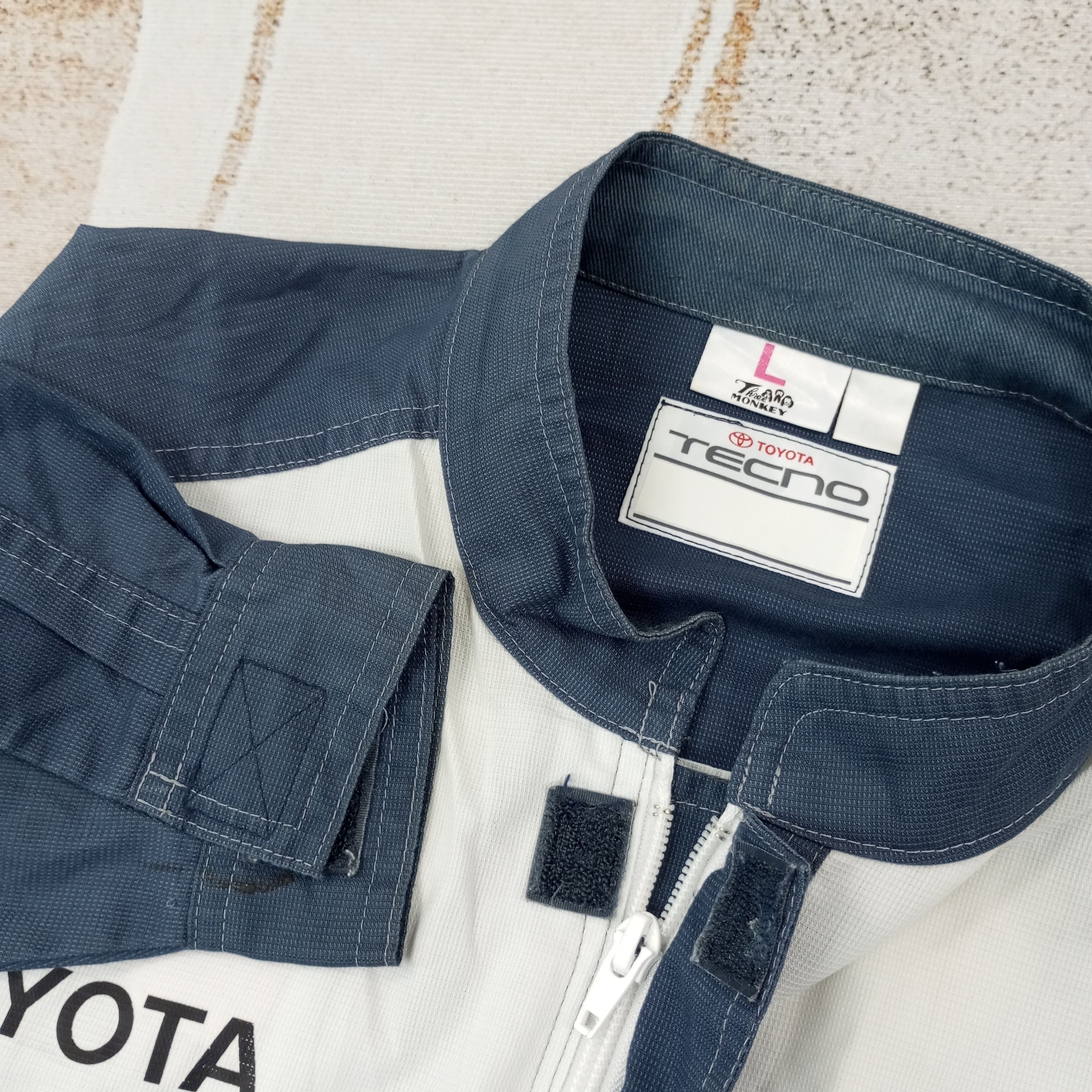 Japanese Brand Toyota Tecno Motorsports Coverall Jacket c232n12 Size US M / EU 48-50 / 2 - 9 Thumbnail