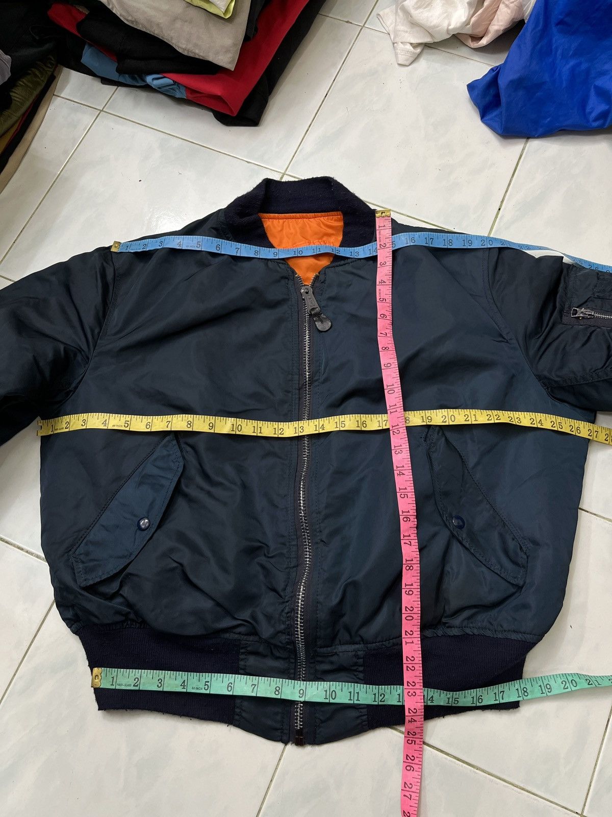 Alpha Industries 🔥🔥🔥STEALS VINTAGE ALPHA INDUSTRIES MA1 BOMBER JACKET Size US XL / EU 56 / 4 - 10 Thumbnail