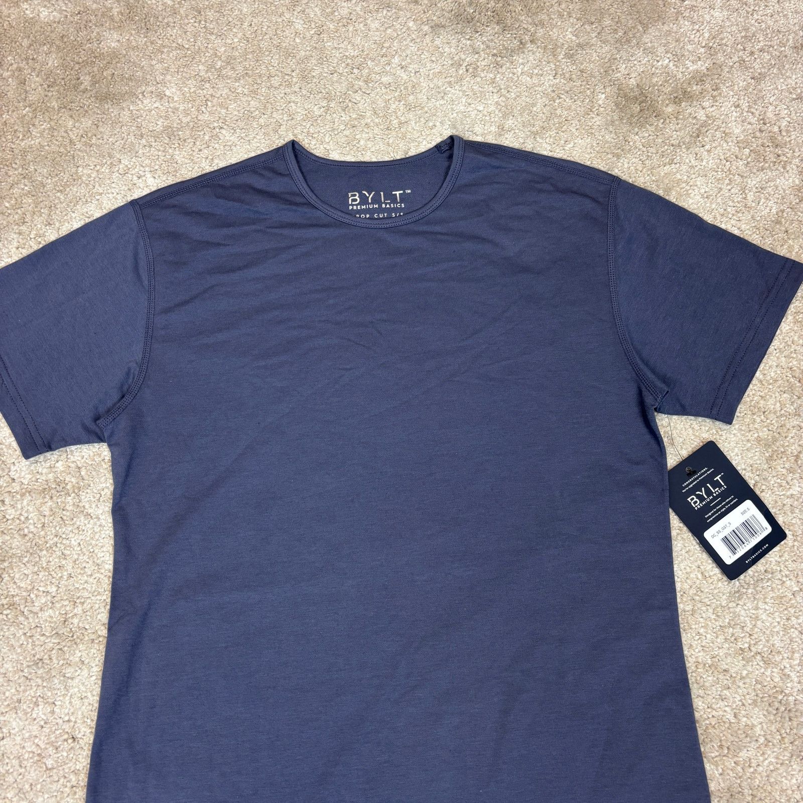 Other NWT Bylt Premium Basics Drop Cut Short Sleeve Shirt Men's S Size US S / EU 44-46 / 1 - 2 Thumbnail