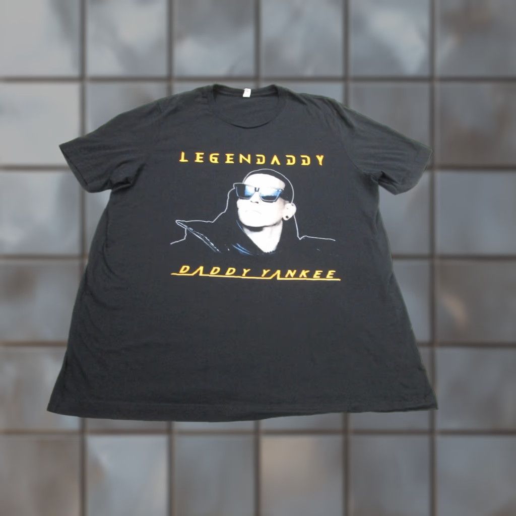 Vintage Daddy Yankee Shirt Mens 2XL Black Legendaddy La Ultima Vuelta Tour Concert Tee Size US XXL / EU 58 / 5 - 1 Thumbnail