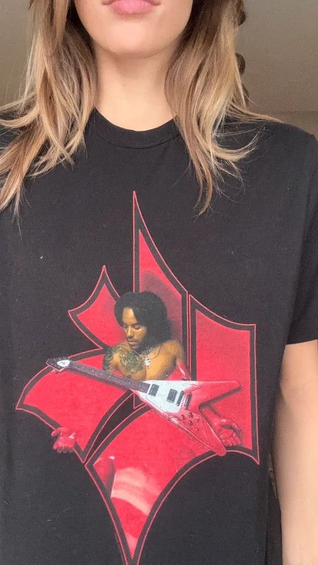 Vintage lenny kravitz baptism 2004 tshirt Size US XL / EU 56 / 4 - 2 Thumbnail