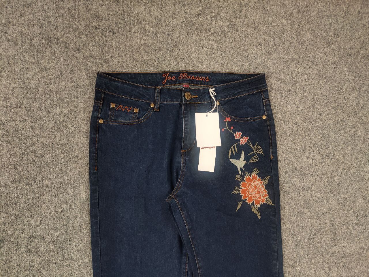 Le Grande Bleu (L.G.B.) Vintage Joe Brown Flared Y2K Jeans hysteric glamour Style Size 30" / US 8 / IT 44 - 3 Thumbnail