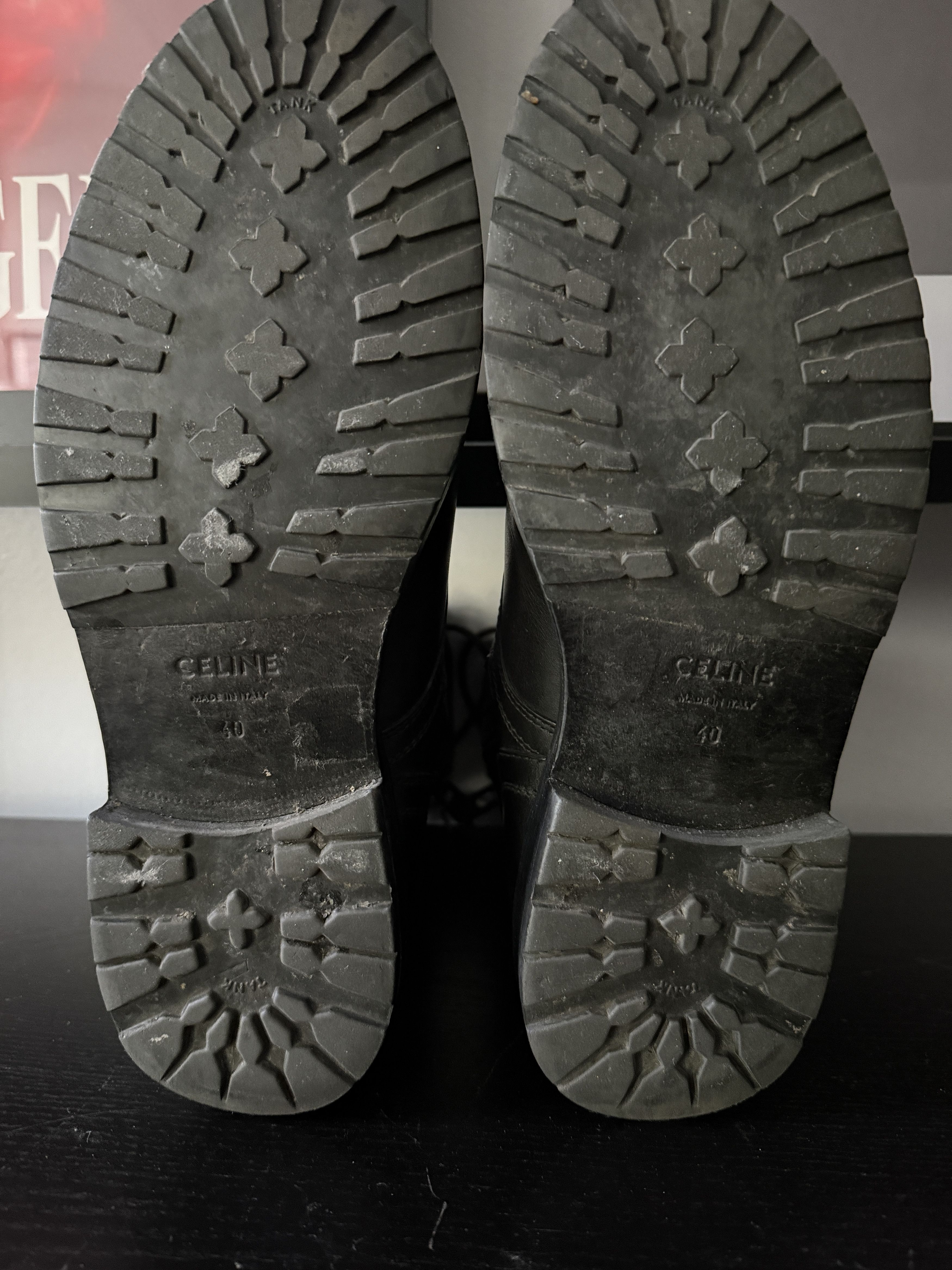 Celine *Final Drop* FW19 Ranger Combat Boots (EU40/US 7) Size US 7 / EU 40 - 9 Thumbnail