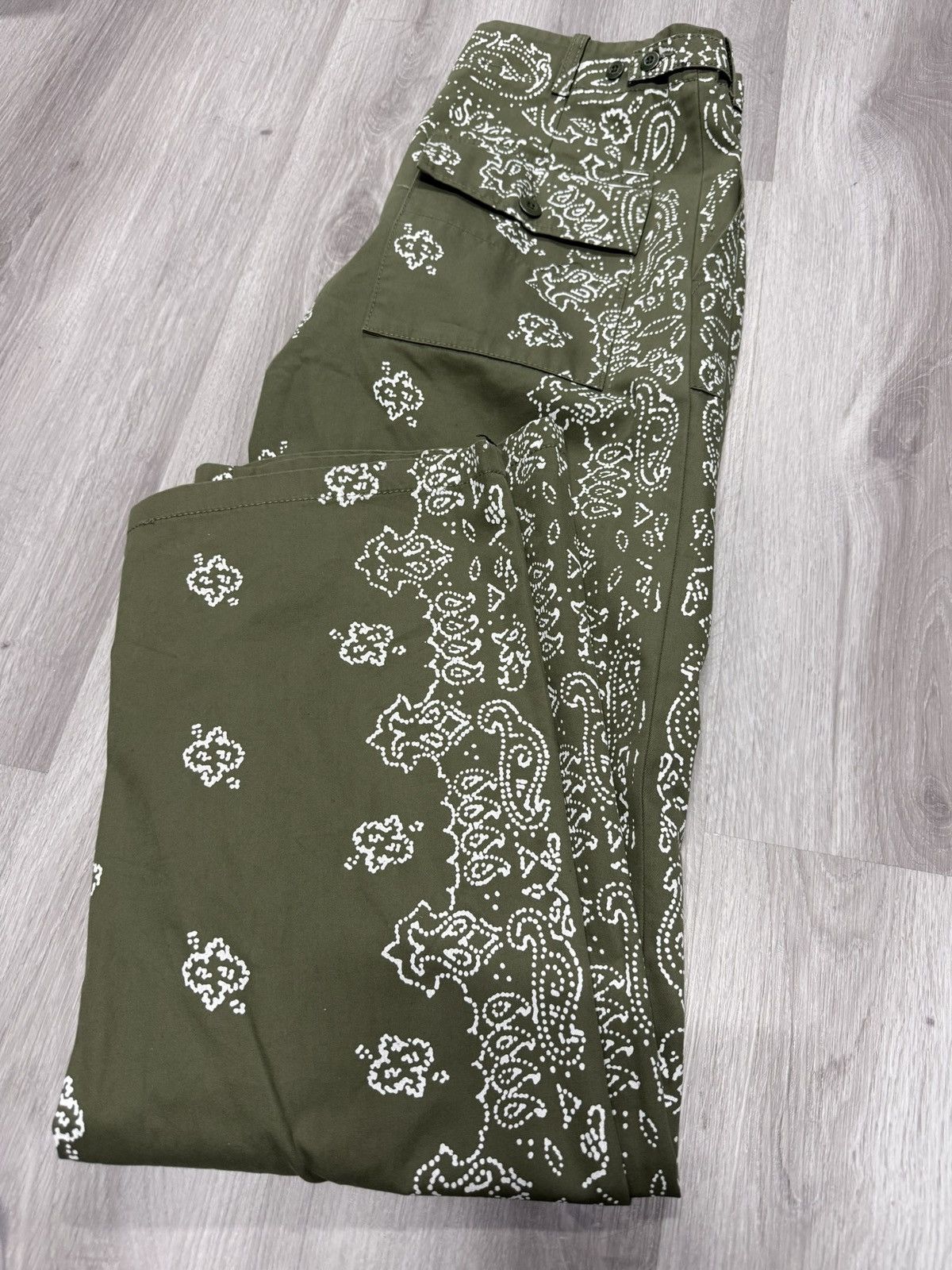 Amiri Amiri Baggy Bandana Pants Size US 30 / EU 46 - 2 Thumbnail