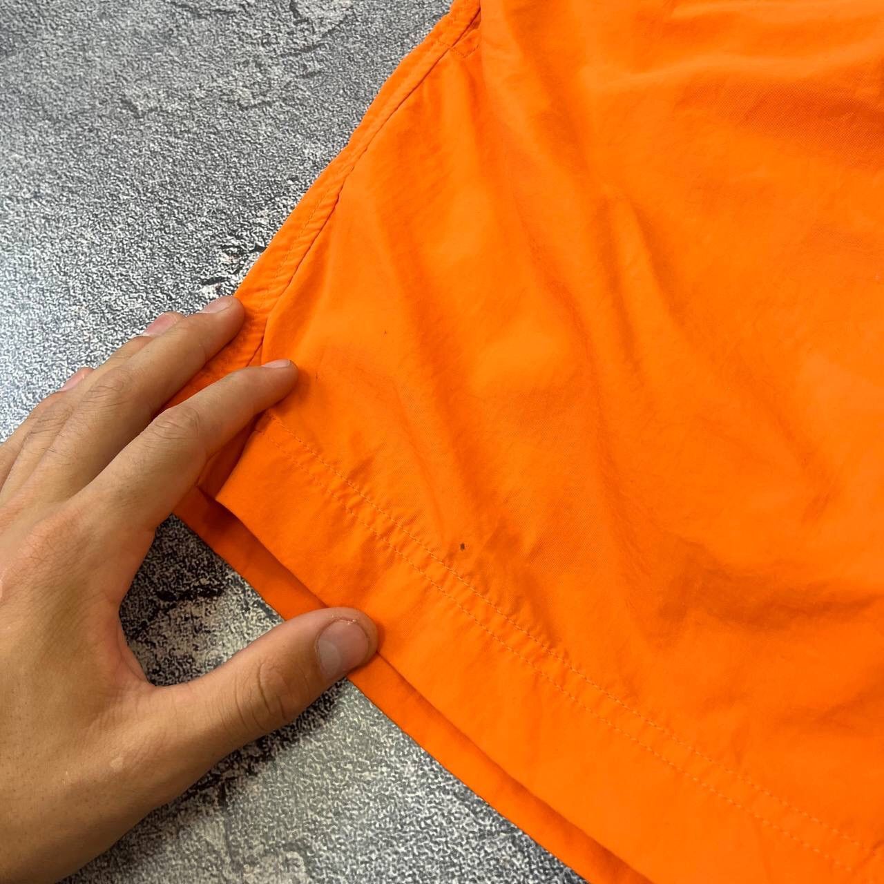Polo Ralph Lauren Vintage Y2K Polo Ralph Lauren Orange Swim Shorts Size S Size US 35 - 12 Thumbnail