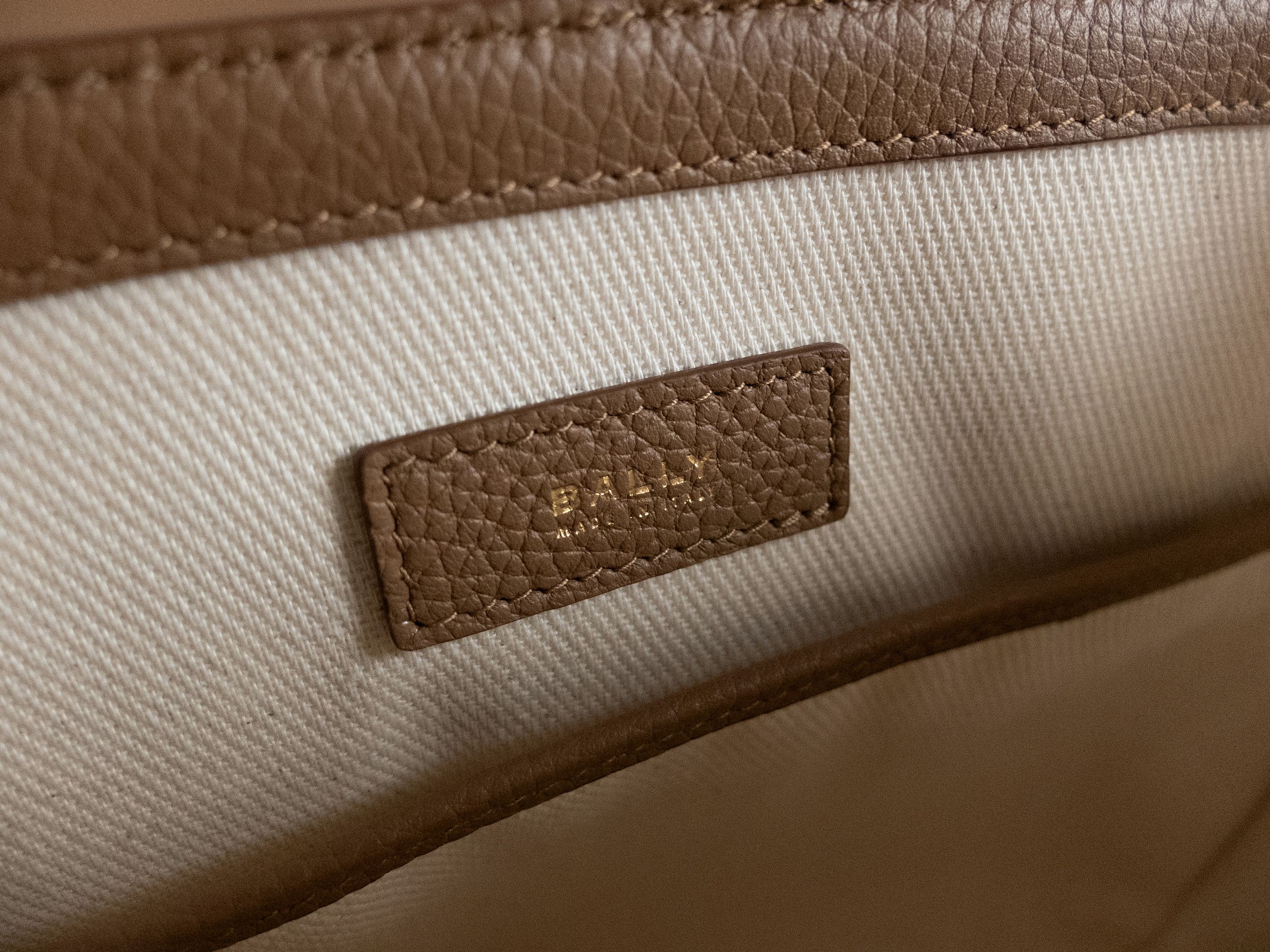 Bally BALLY Switzerland brown wool cashmere leather messenger bag Size ONE SIZE - 11 Thumbnail