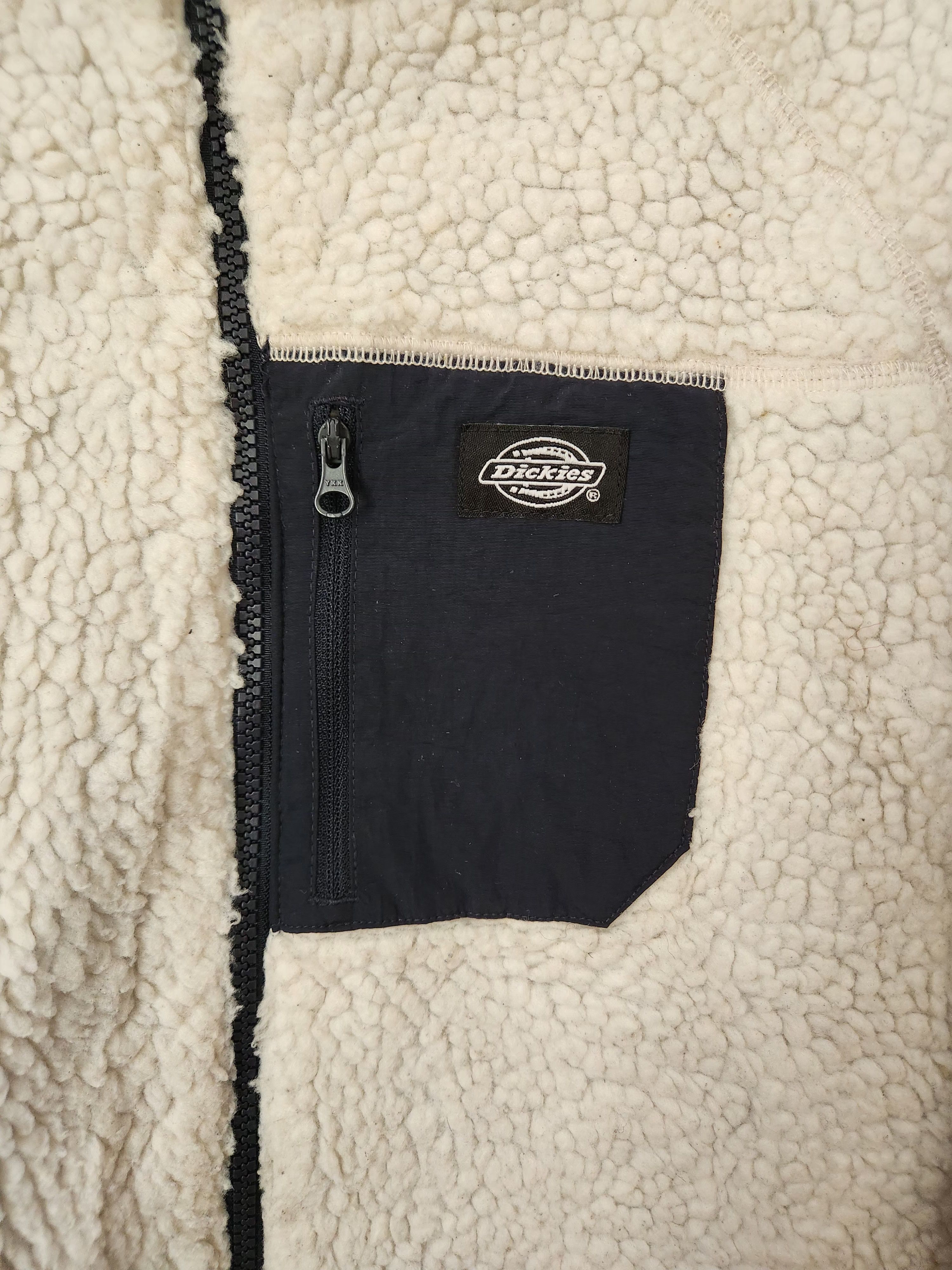 Dickies Dickies White Fleece Jacket Size US M / EU 48-50 / 2 - 3 Thumbnail
