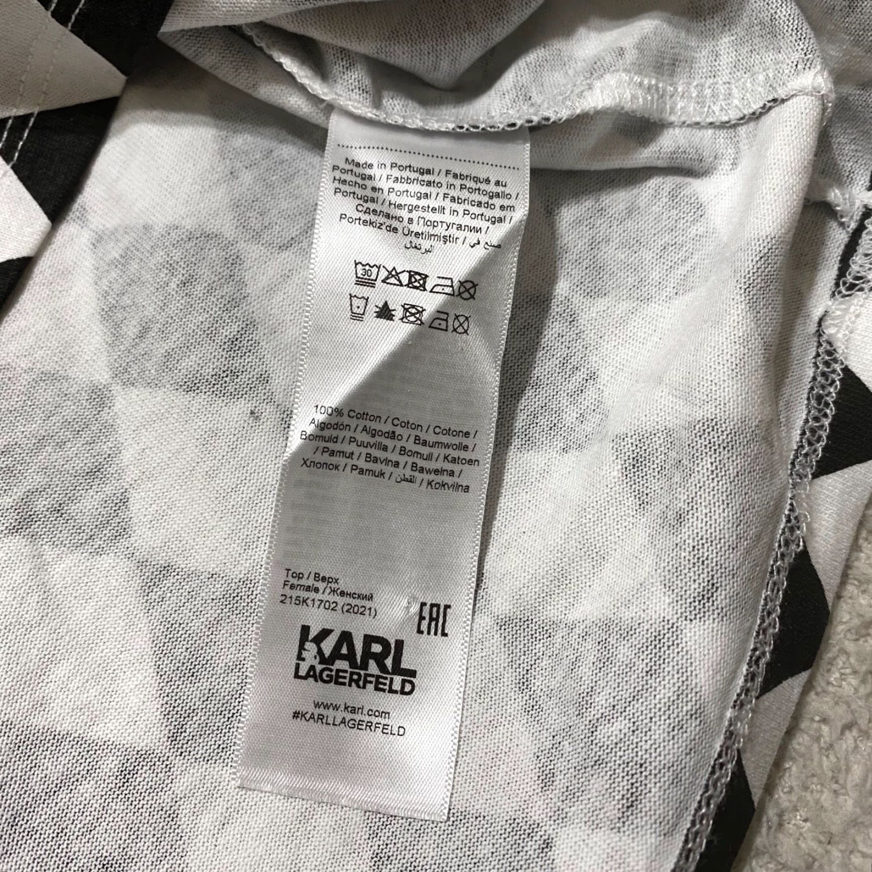 Karl Lagerfeld Karl Lagerfeld x Kenneth Ize Womens Tank Top Embroidered Plaid Sleeveless Black L Top Size L / US 10 / IT 46 - 5 Thumbnail