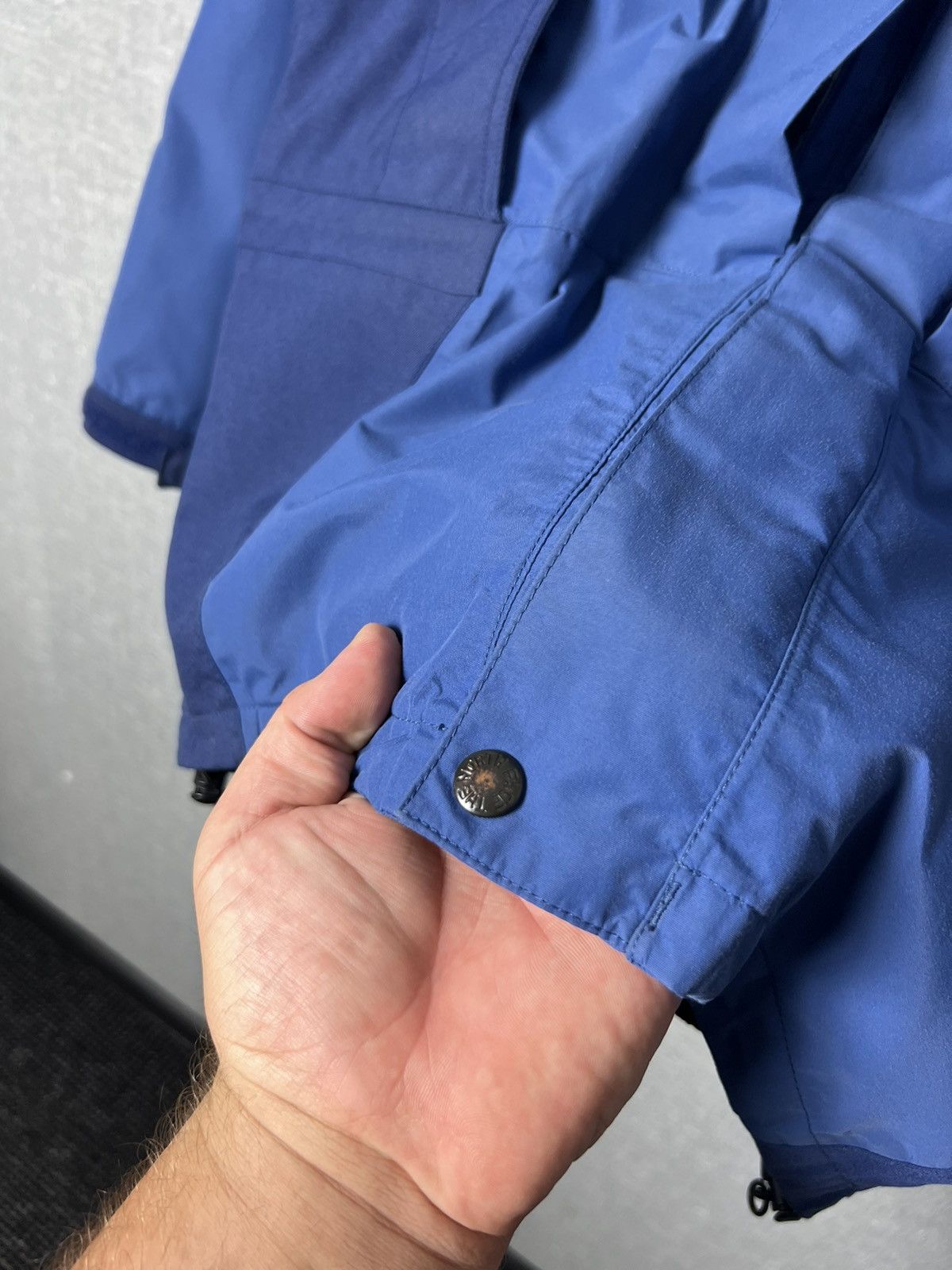 Goretex × The North Face × Vintage Rare Vintage The North Face Gore-Tex Blue TNF Jacket Size US S / EU 44-46 / 1 - 13 Thumbnail