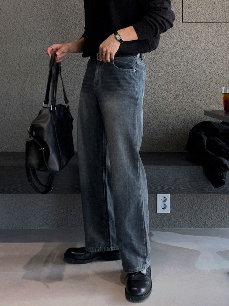 Japanese Brand × Jean Retro loose high street casual jeans Size US 32 / EU 48 - 4 Thumbnail