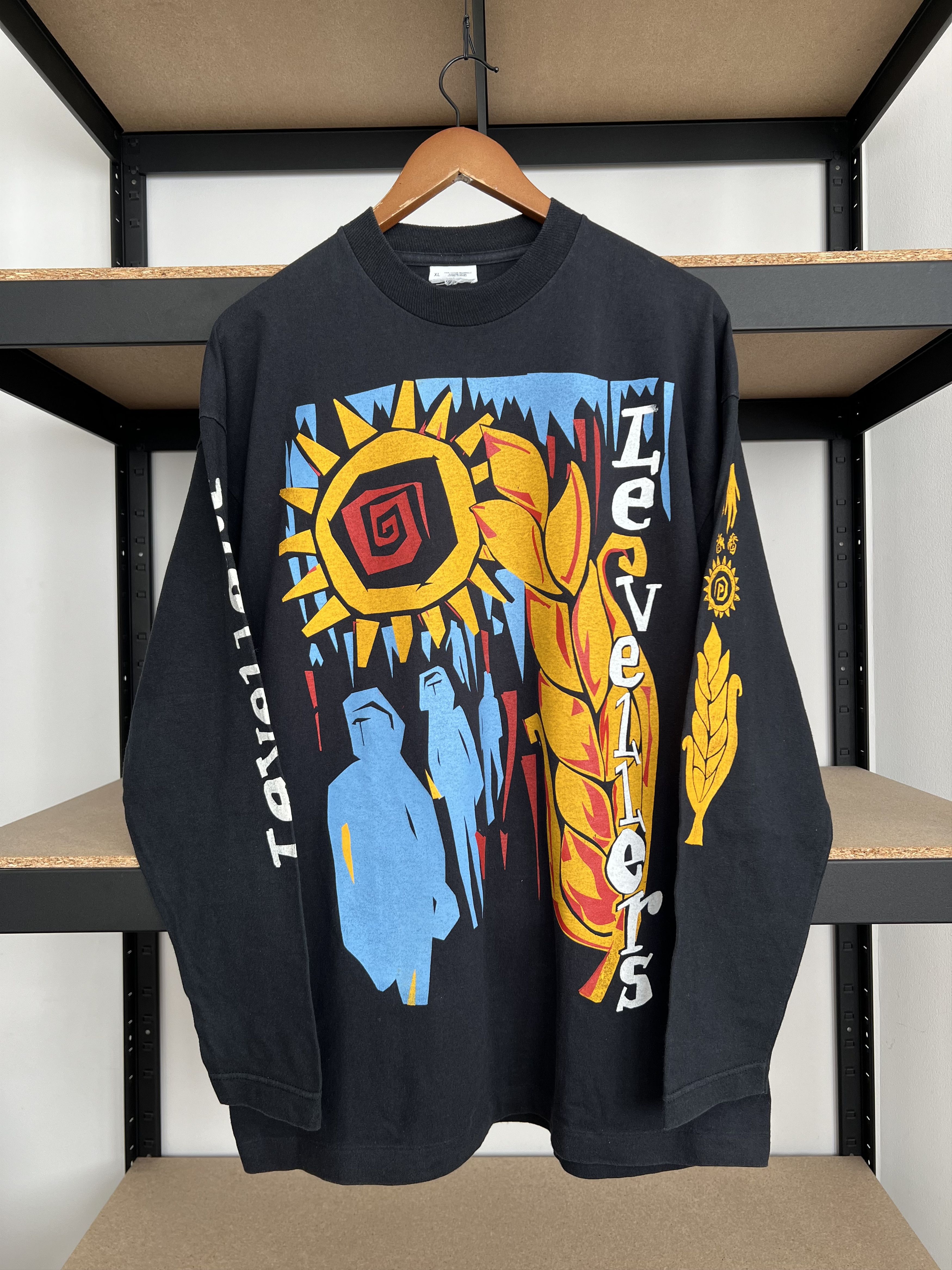Band Tees Vintage 90s Levellers Album Promo Long Sleeve T-shirt Size US XL / EU 56 / 4 - 1 Thumbnail