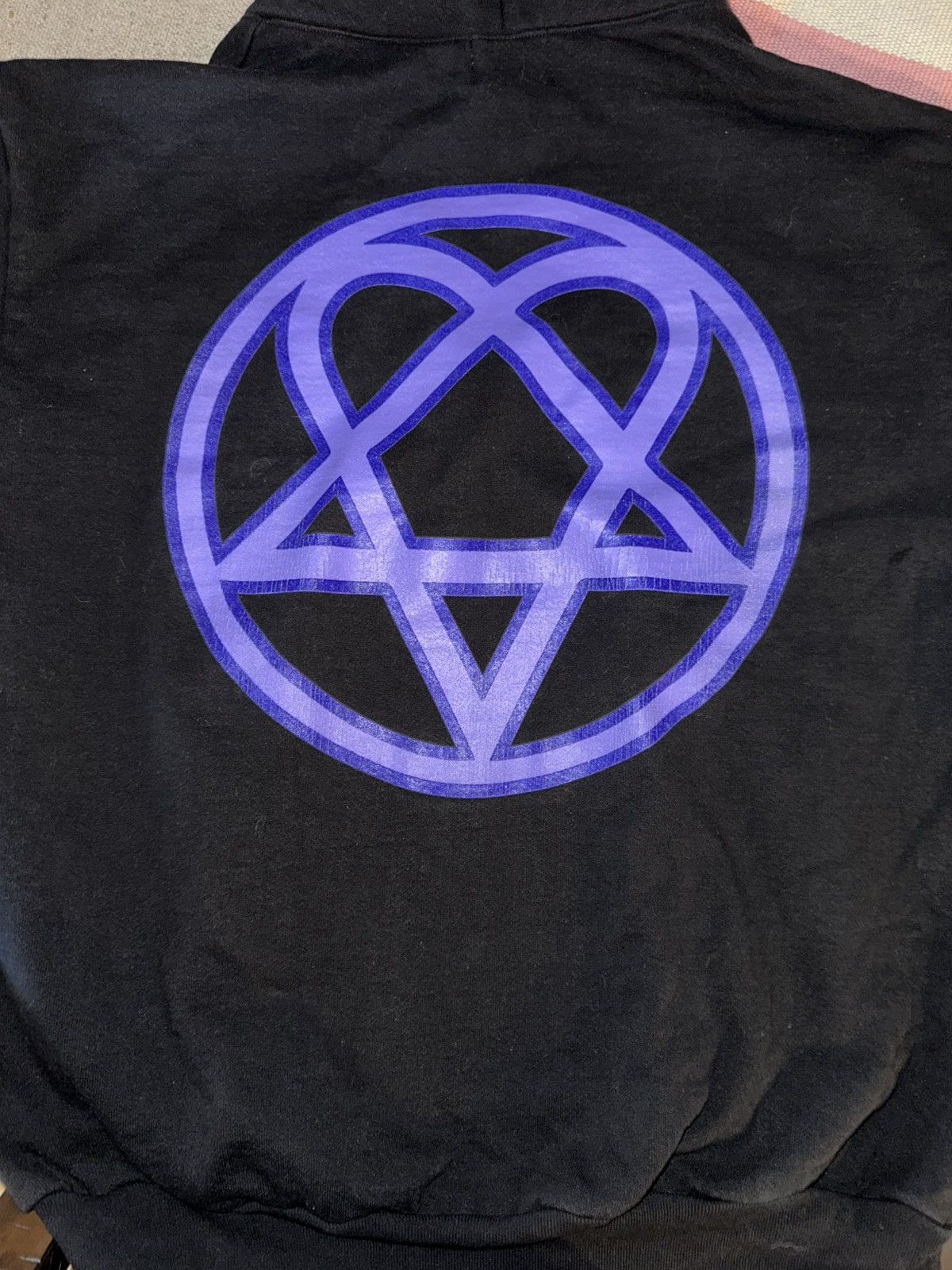 Psychworld Psychworld heartagram hoodie Size US L / EU 52-54 / 3 - 3 Thumbnail