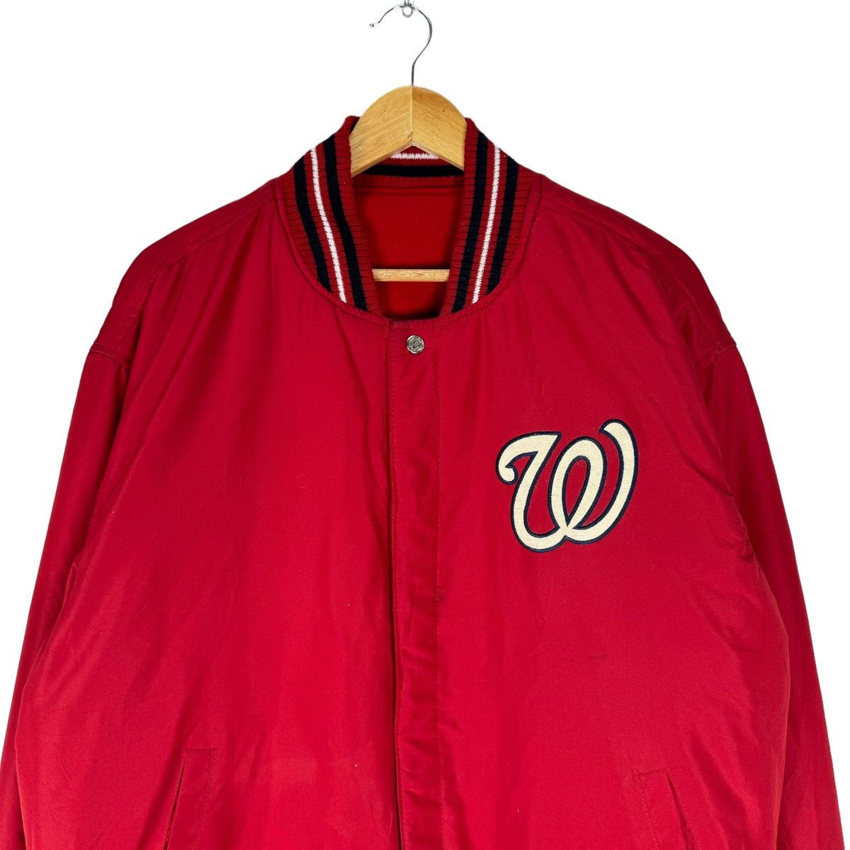Jeff Hamilton × MLB ❄️WASHINGTON NATIONALS JH DESIGN MLB REVERSIBLE JACKET Size US XXL / EU 58 / 5 - 3 Thumbnail