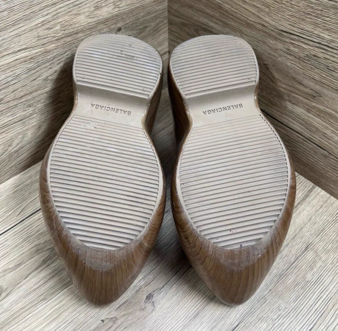 Balenciaga Balenciga Technoclog Wooden Slippers Size US 8.5 / EU 41-42 - 6 Thumbnail
