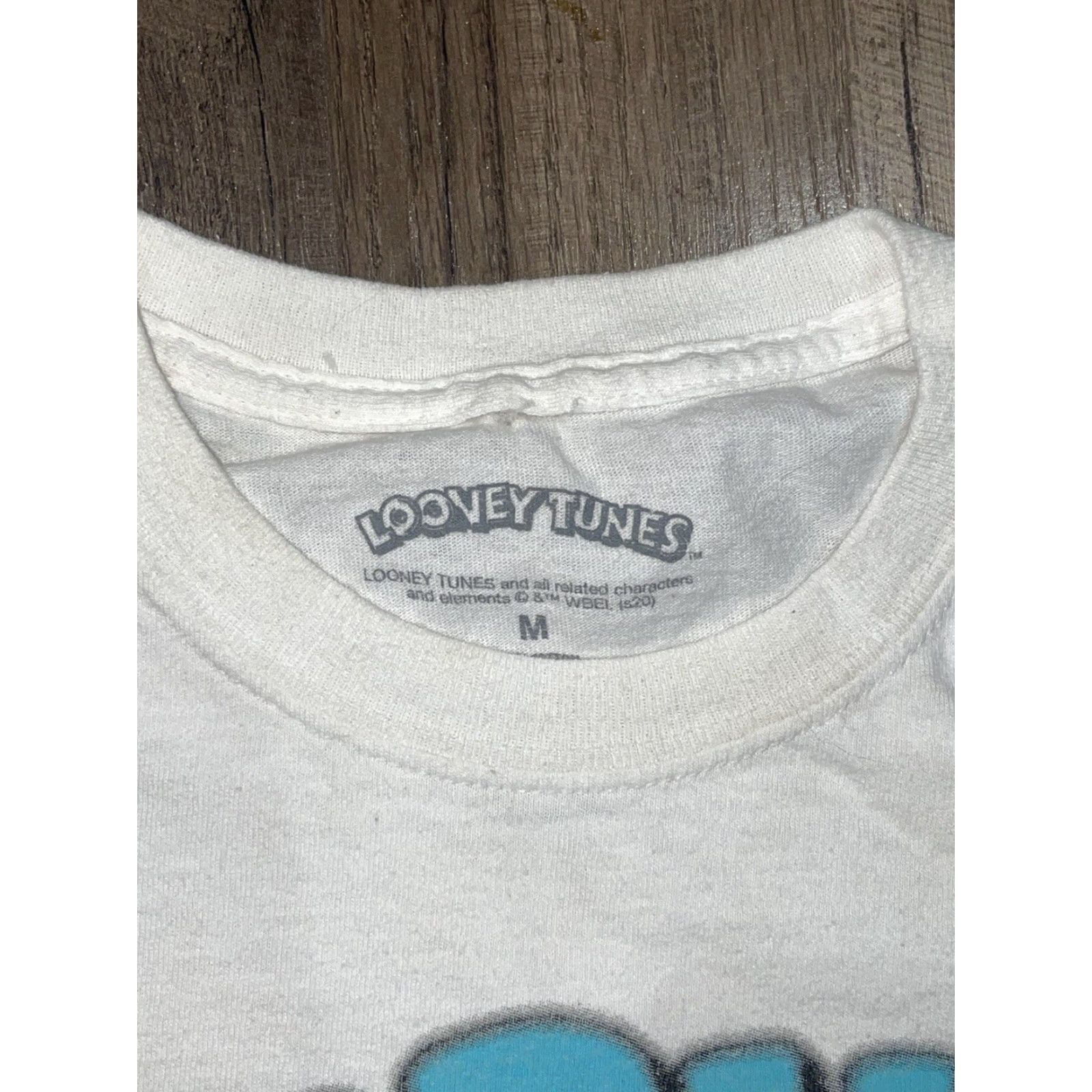 Vintage Marvin The Martian T-Shirt White Medium Mens Short Sleeve 90s Cartoon Looney Tunes Size US M / EU 48-50 / 2 - 4 Thumbnail
