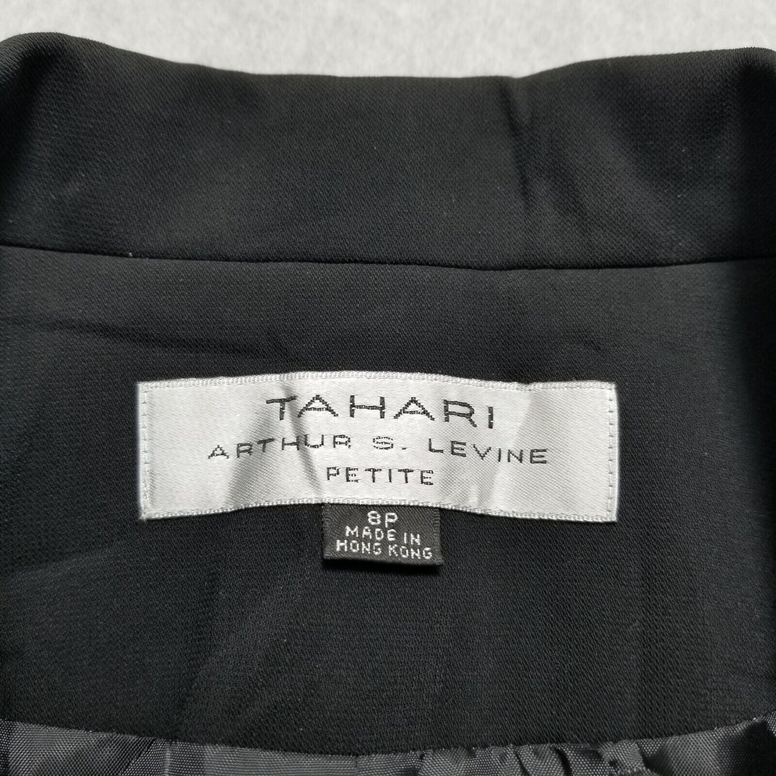 Other Tahari Blazer Womens 8 Black Pockets Buttons Casual Size M / US 6-8 / IT 42-44 - 6 Thumbnail