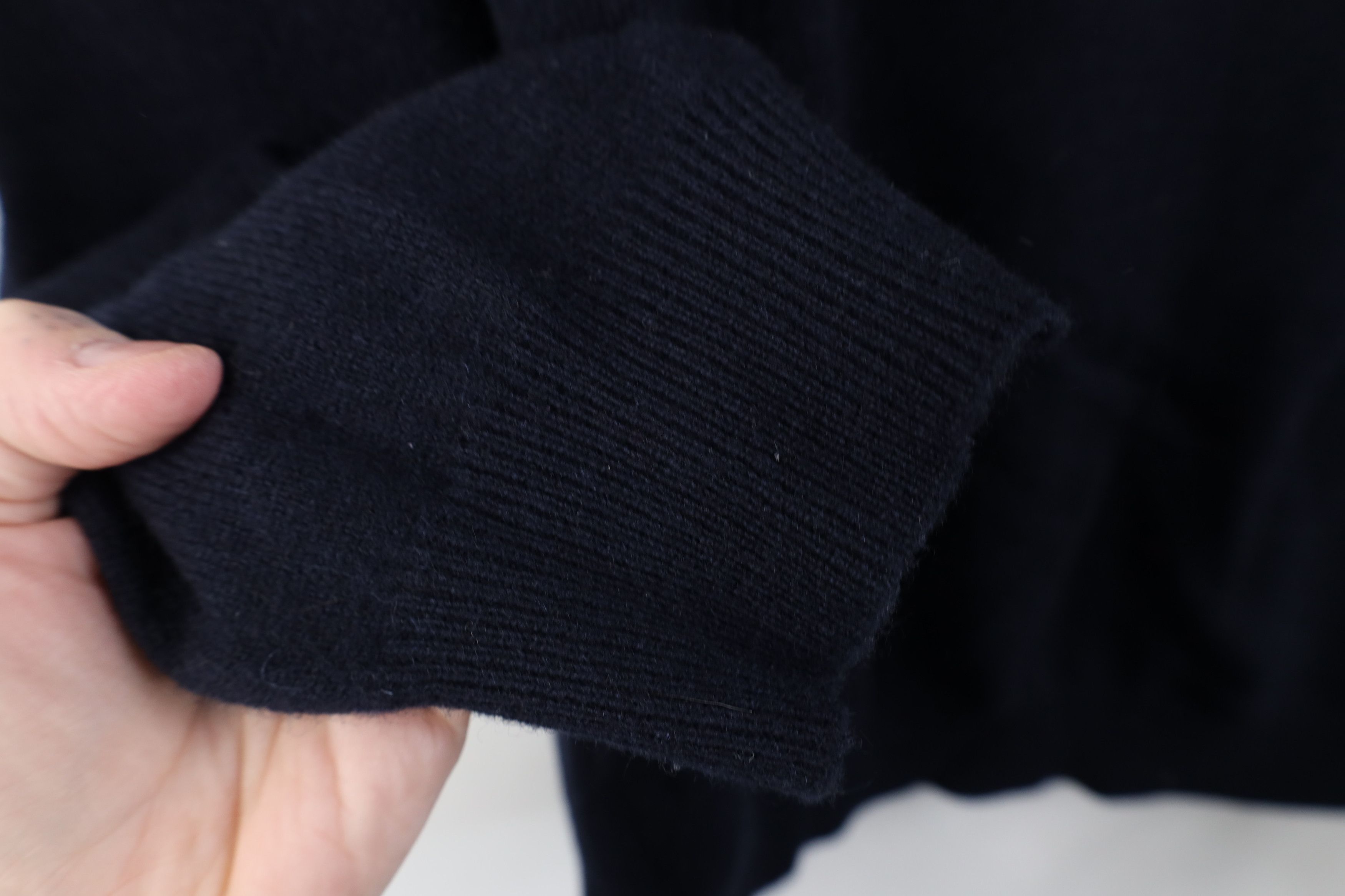 Vintage Vintage 90s Streetwear 2 Ply Cashmere Knit Collared Sweater Size US L / EU 52-54 / 3 - 8 Thumbnail