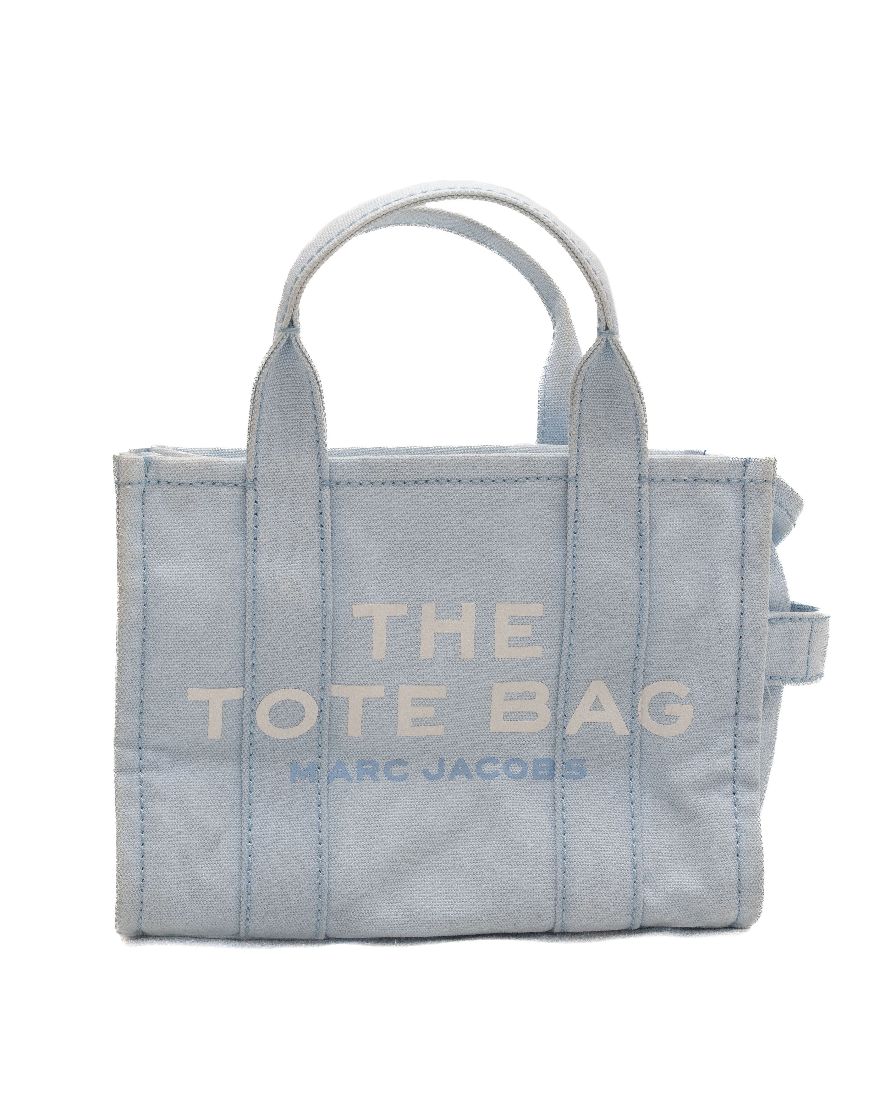 Marc Jacobs MARC JACOBS Small Canvas Tote Bag Cloud Blue Size ONE SIZE - 1 Thumbnail