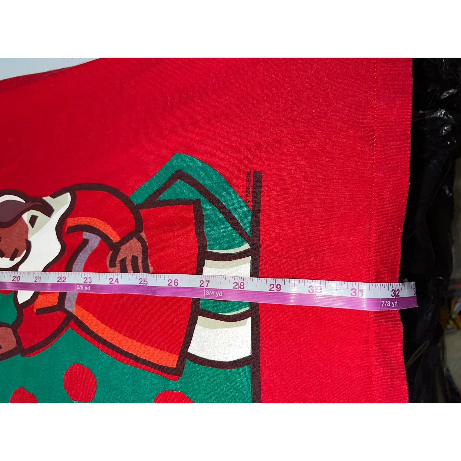 Vintage 1996 Vintage Christmas Tree Star Family Red Shirt 90s VTG XL Size US XL / EU 56 / 4 - 11 Thumbnail