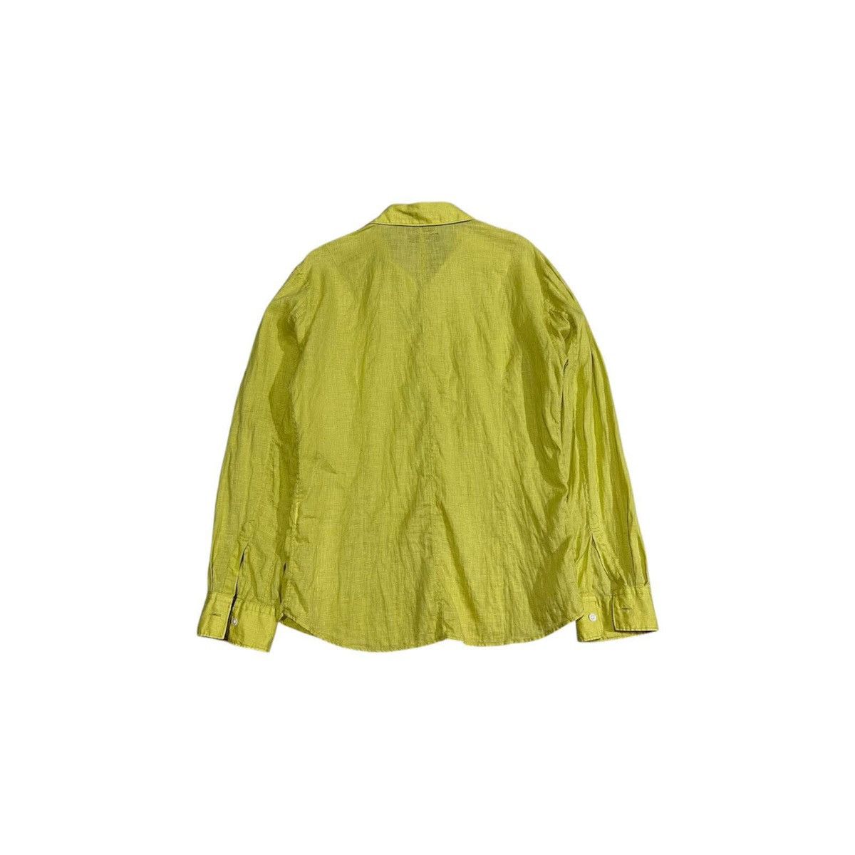 Hysteric Glamour × If Six Was Nine × Tornado Mart 🔥Sick Y2K Tornado Mart Linen Shirt Long Sleeve Size US L / EU 52-54 / 3 - 3 Thumbnail