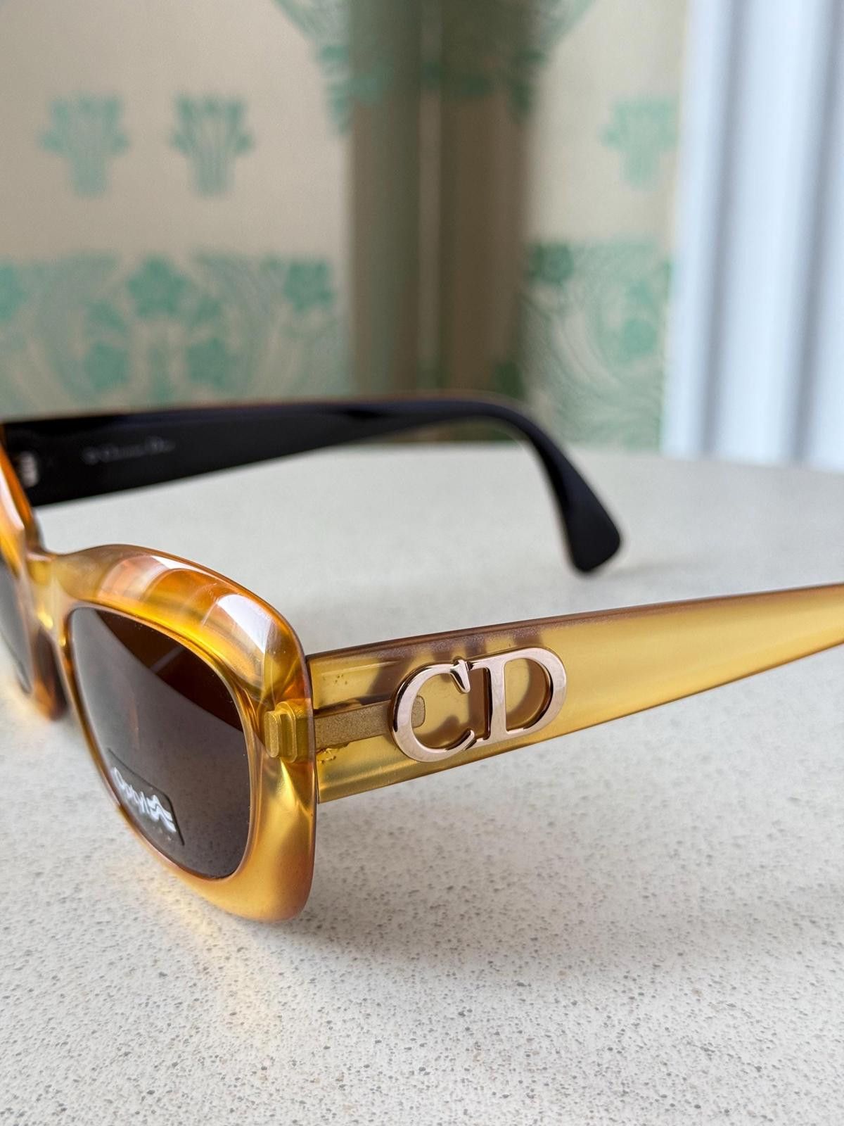Dior NEW Vintage 1990 Christian Dior 2974 Gold Optyl Sunglasses Size ONE SIZE - 3 Thumbnail