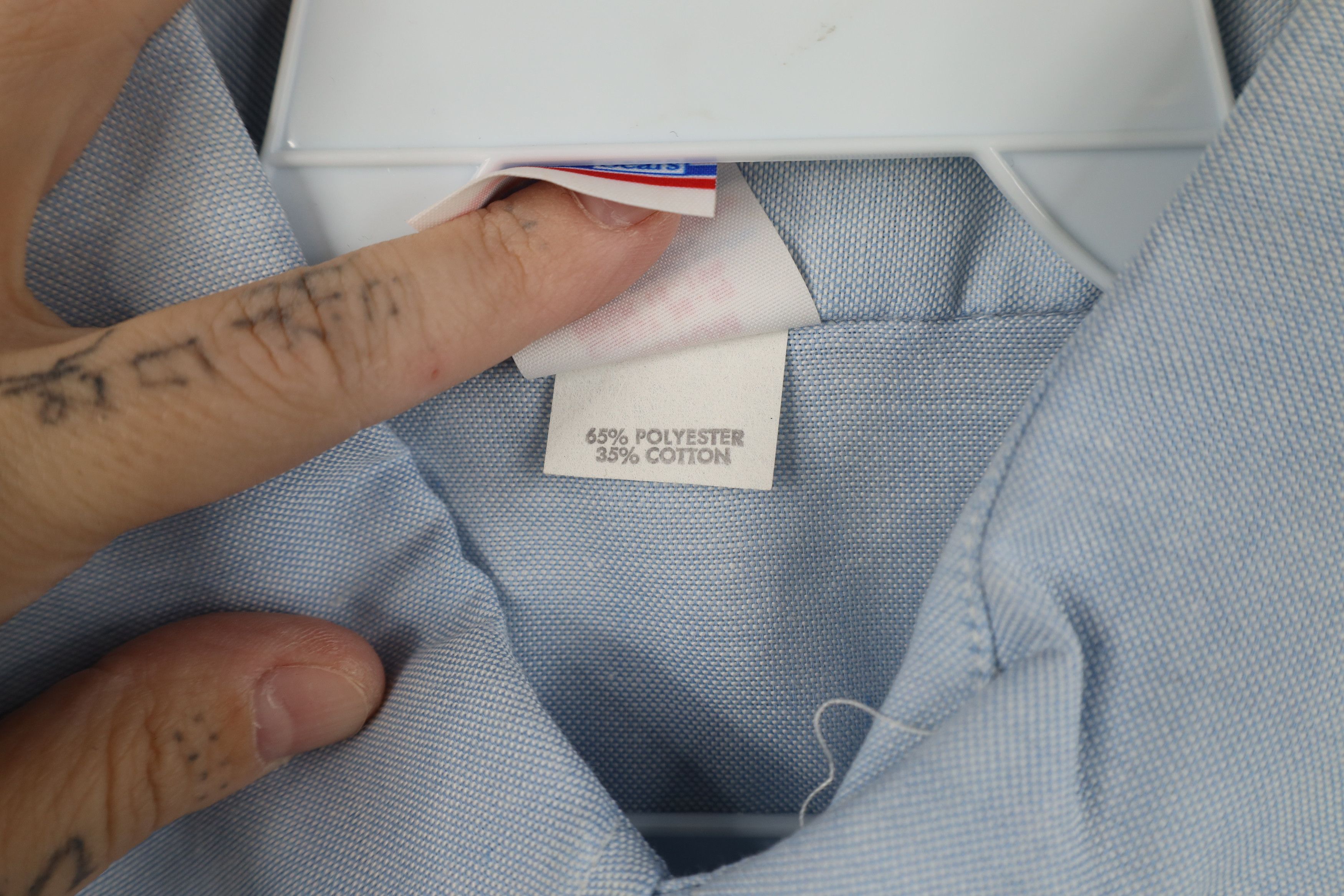Vintage Deadstock Vintage 70s Streetwear Oxford Button Down Shirt Size US M / EU 48-50 / 2 - 8 Thumbnail