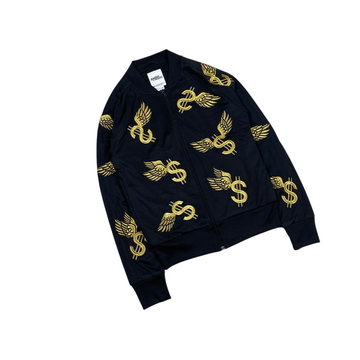 Adidas × Jeremy Scott Rare Adidas x Jeremy Scott Wing Dollar Track Top Jacket Size US S / EU 44-46 / 1 - 2 Thumbnail