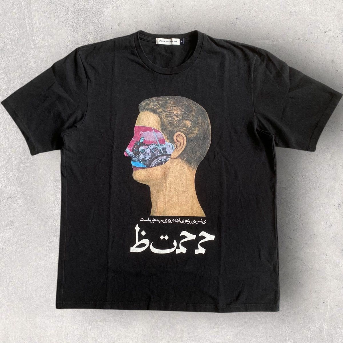 Undercover Arabic Head Print Tee Size US XL / EU 56 / 4 - 1 Thumbnail