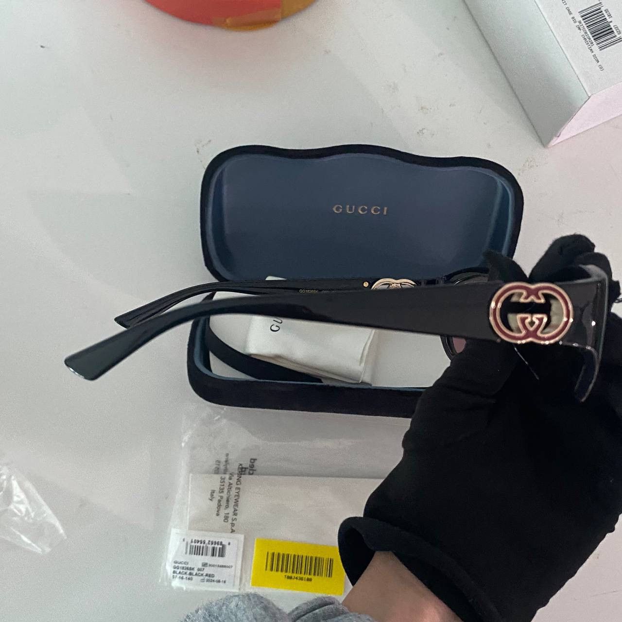 Gucci GUCCI GG1826SK 007 SUNGLASSES Size ONE SIZE - 6 Thumbnail