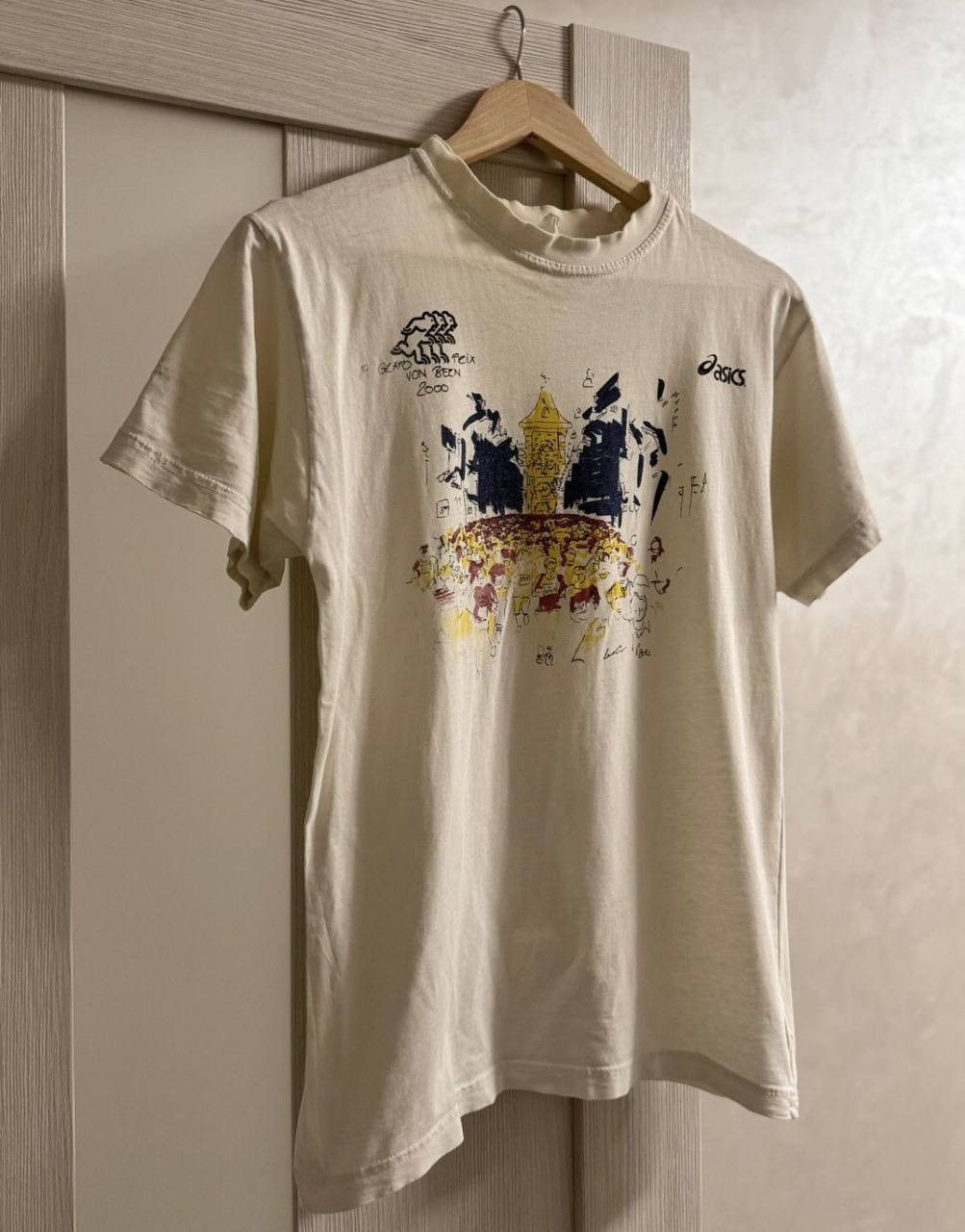 Asics Asics 1994 Vintage Grandpix Volksbank BPS Tee Running Size US S / EU 44-46 / 1 - 5 Thumbnail