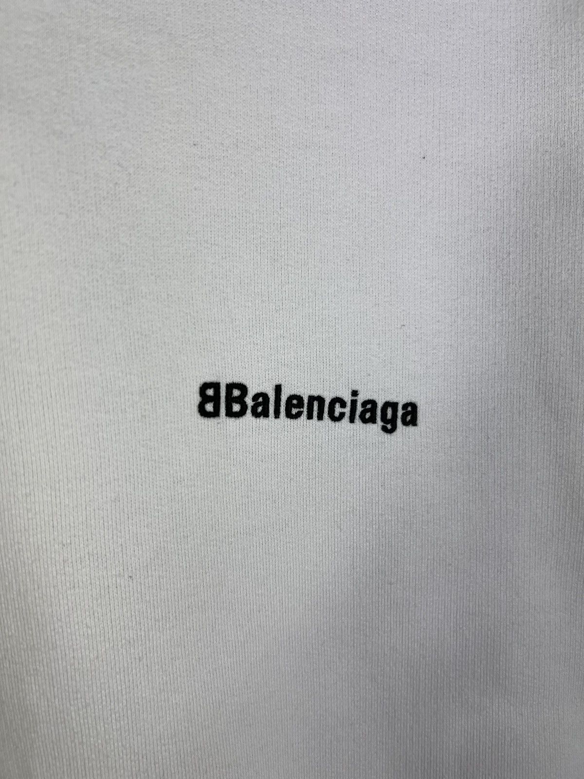 Balenciaga Balenciaga BB chest small logo mirror oversized hoodie basic Size US S / EU 44-46 / 1 - 11 Thumbnail