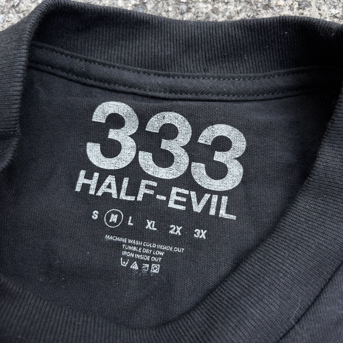 Half Evil × Vintage Vintage HALF EVIL 333 Logo Shirt Size US M / EU 48-50 / 2 - 4 Thumbnail