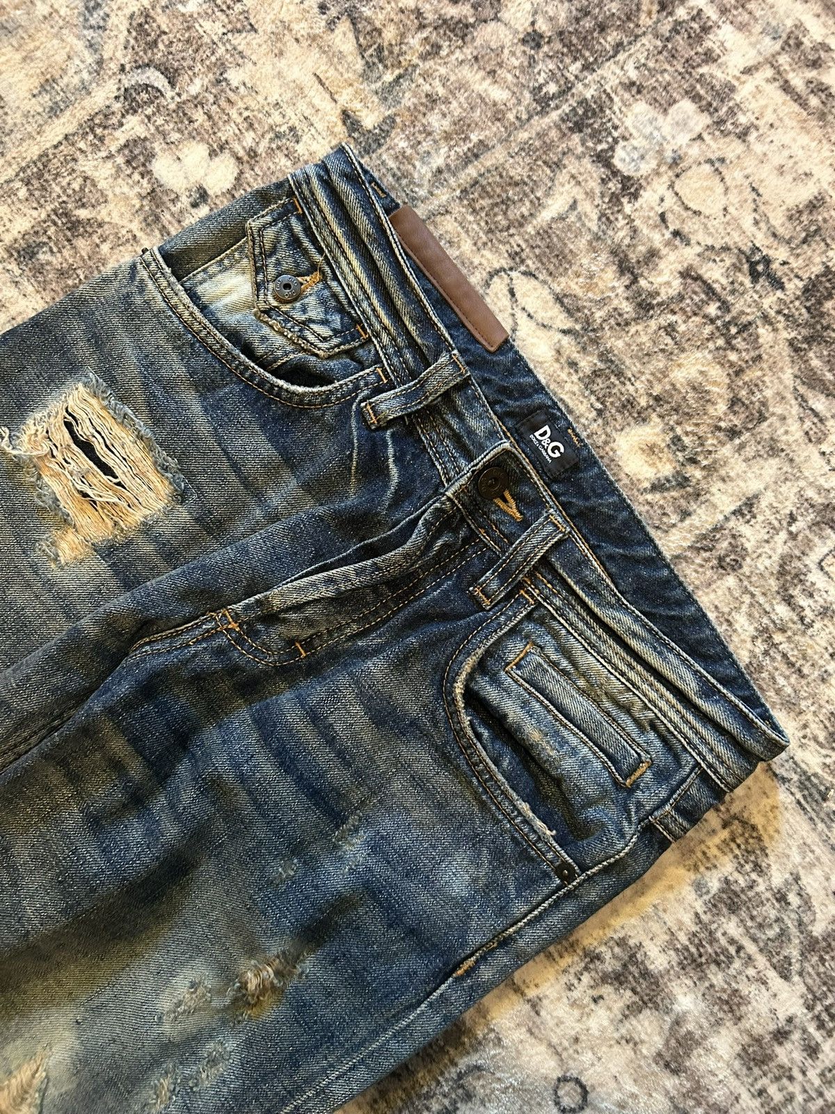 Dolce & Gabbana Dolce and Gabbana Boyfriend Jeans Size US 26 / EU 42 - 3 Thumbnail