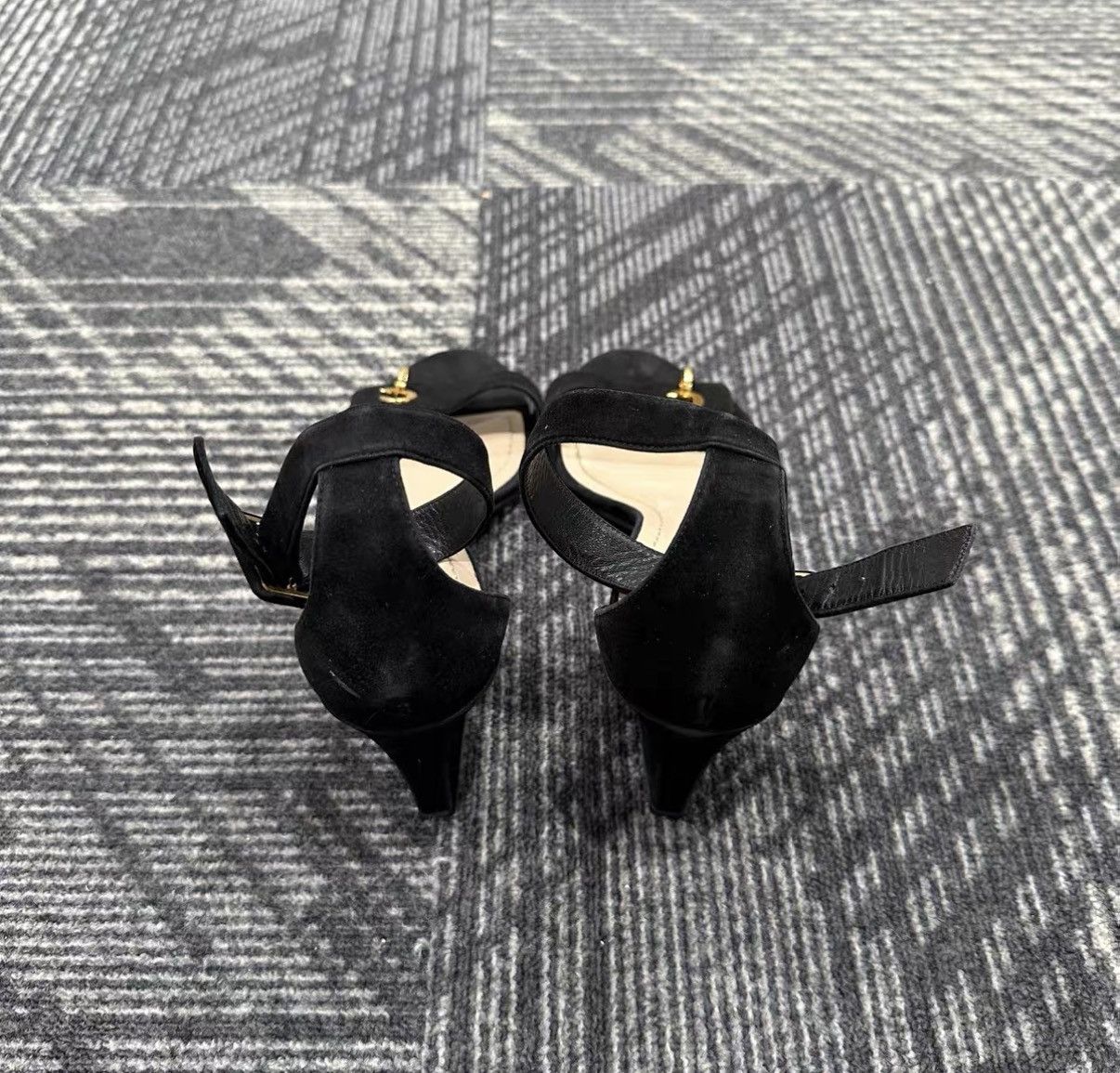 Dior Dior Velvet High Heels J42 Size US 9 / IT 39 - 3 Thumbnail